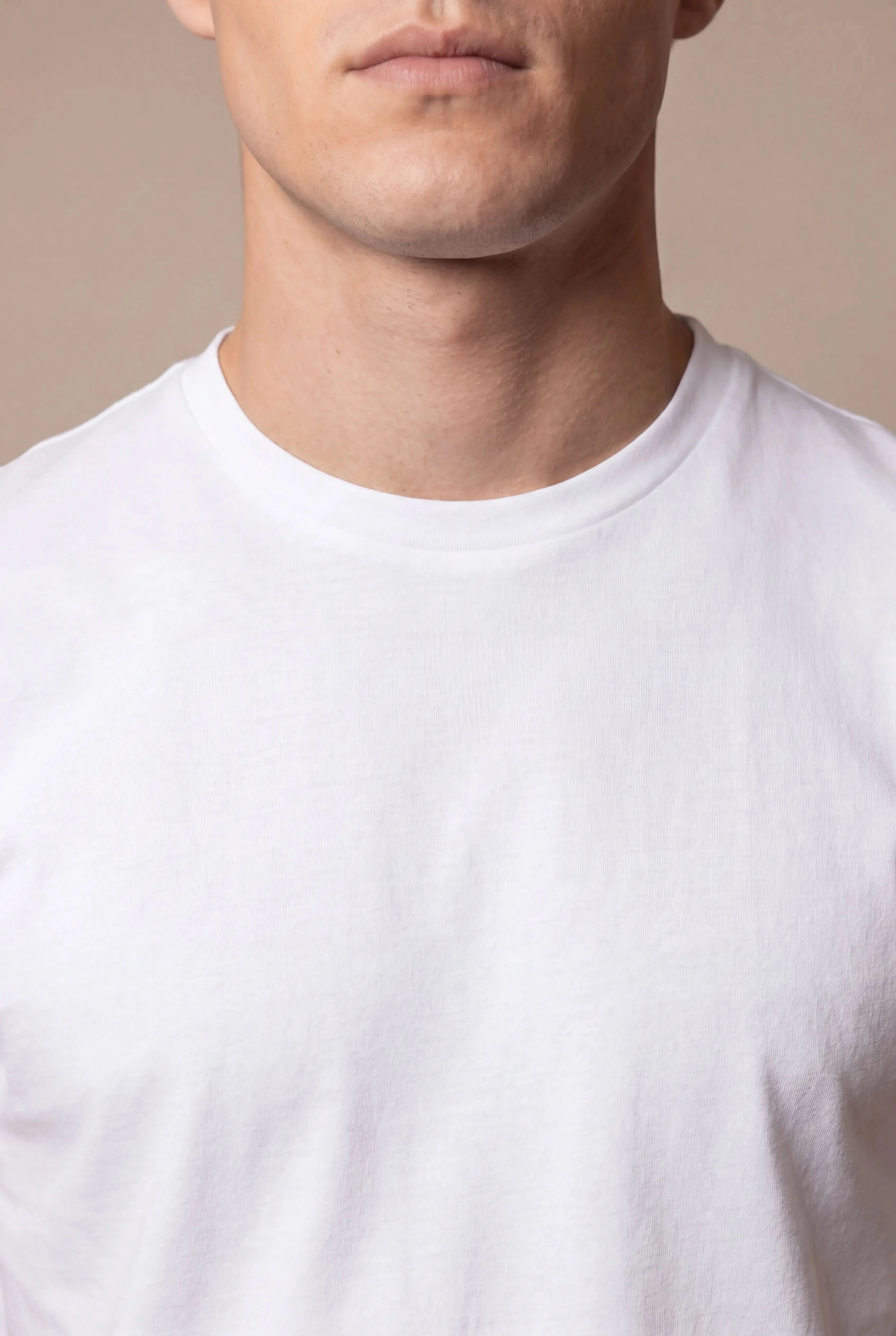 Delvino Cotton Tee White