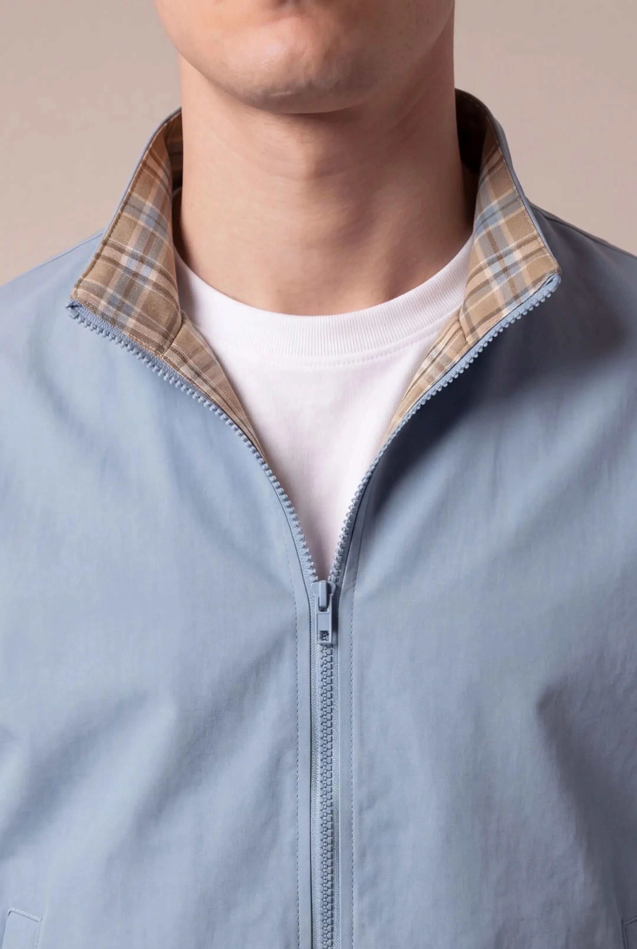 Levanto Reversible Jacket Light Blue