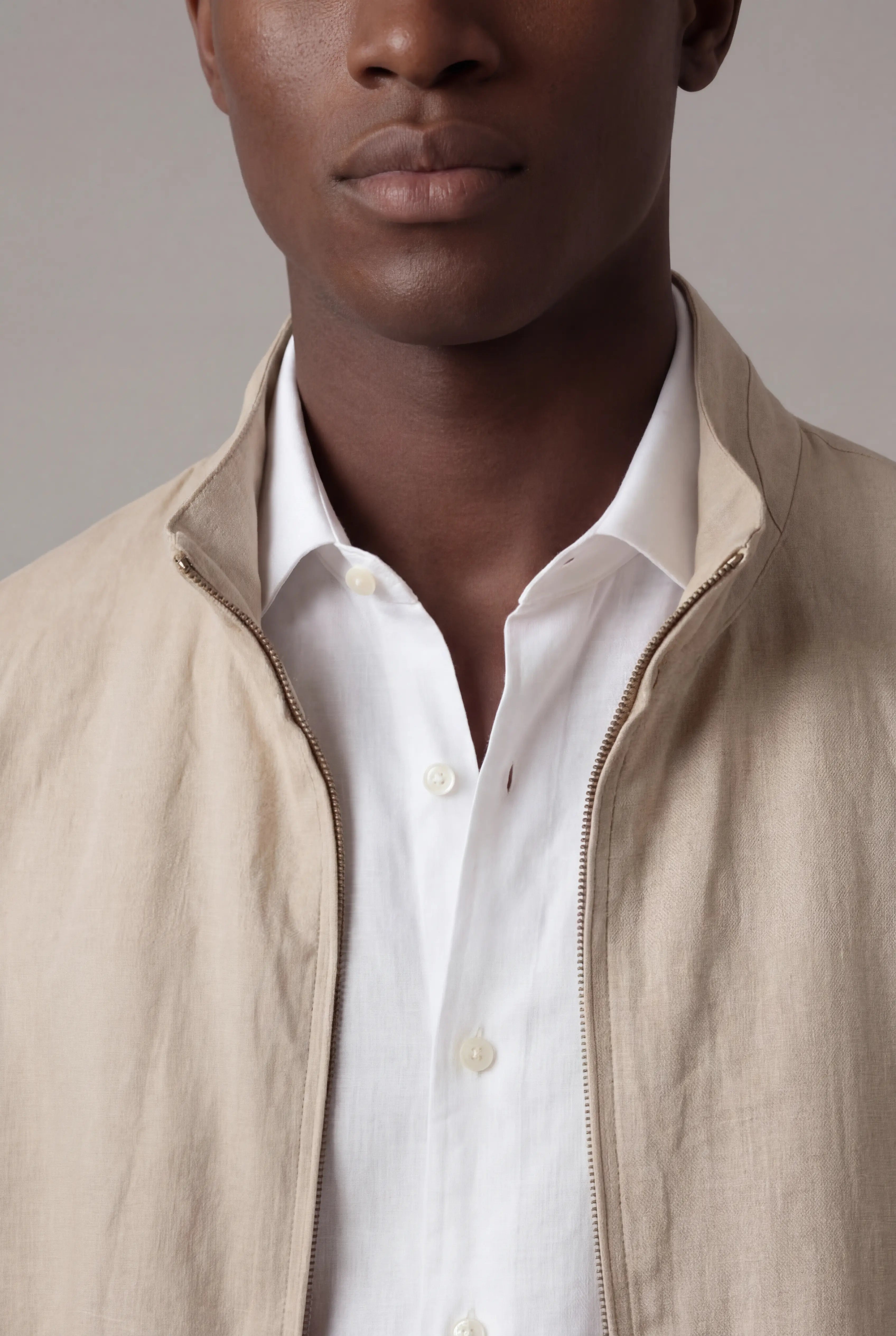 Belvino Linen Jacket Cream