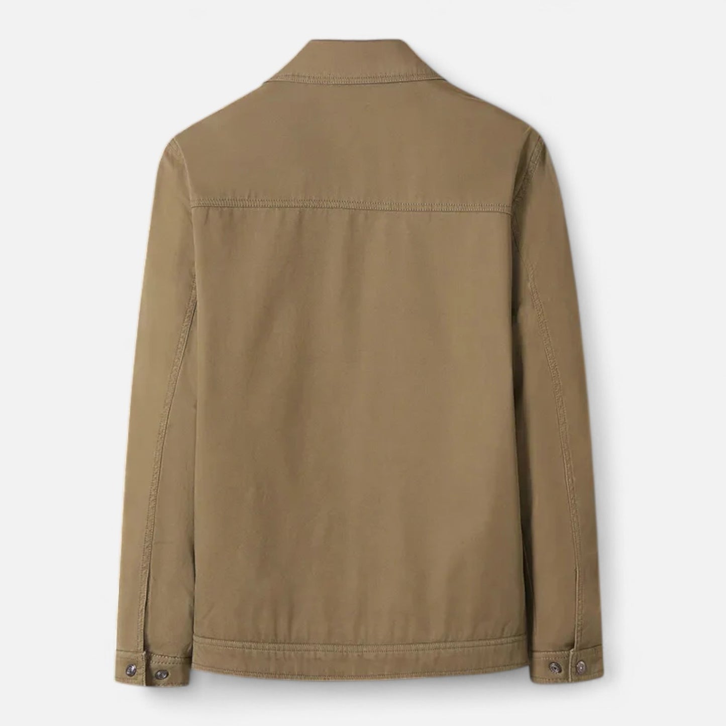 The Gentleman’s Brand | Fairford Harrington Jacket – Men’s Lightweight Cotton Zip Jacket with Point Collar