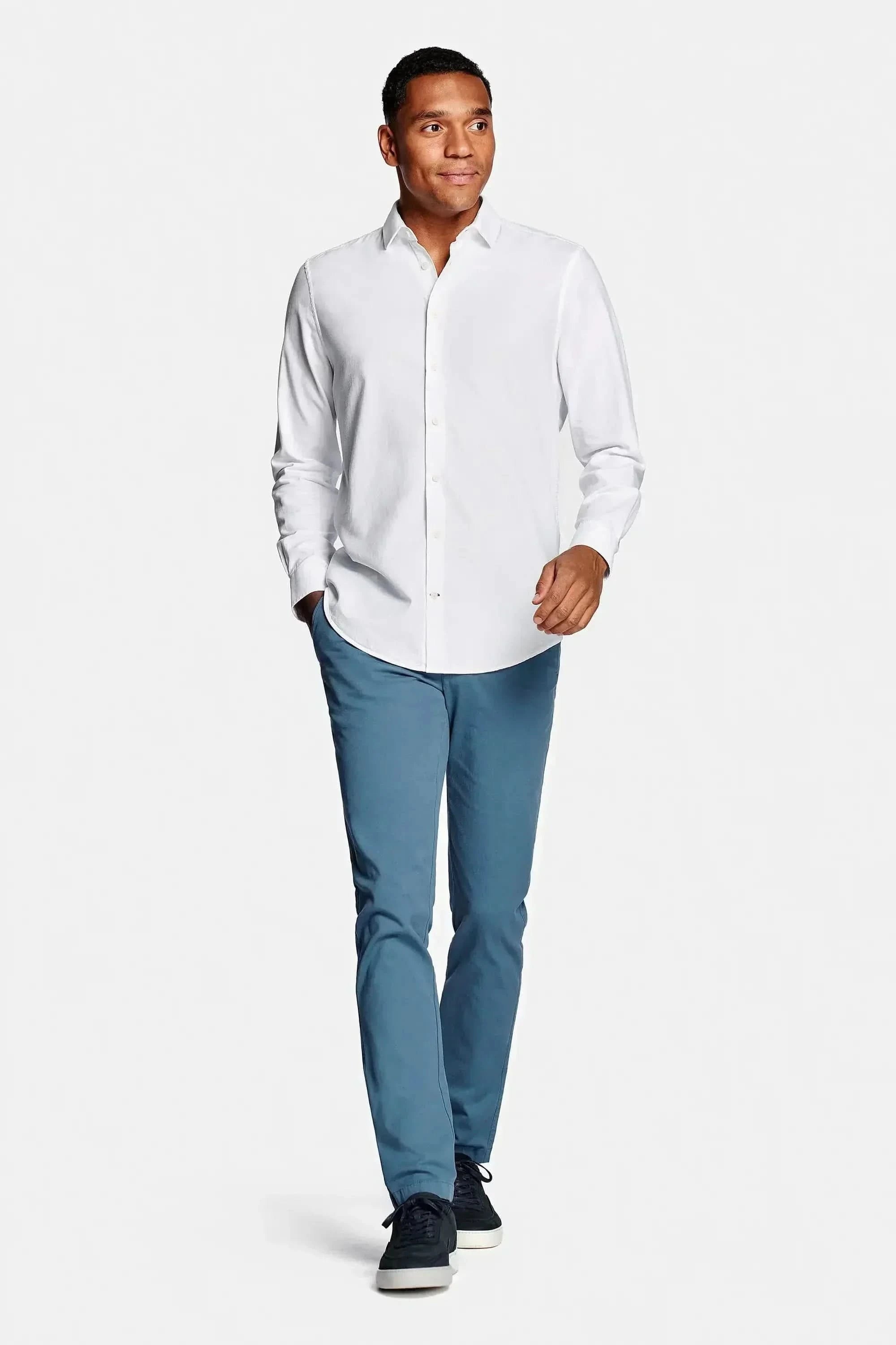 Firenze Cotton Shirt White