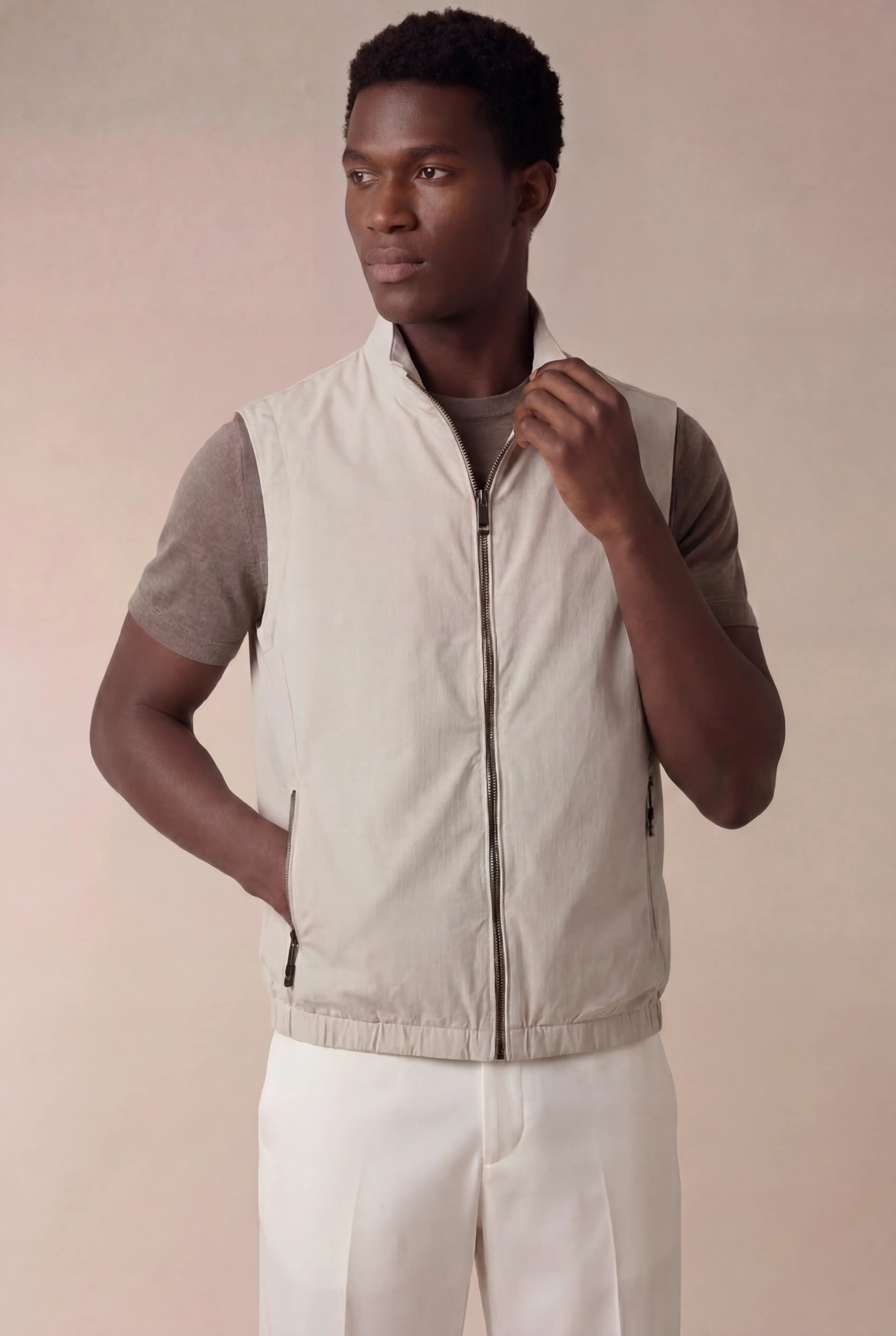 Prentaro Tech Vest Beige