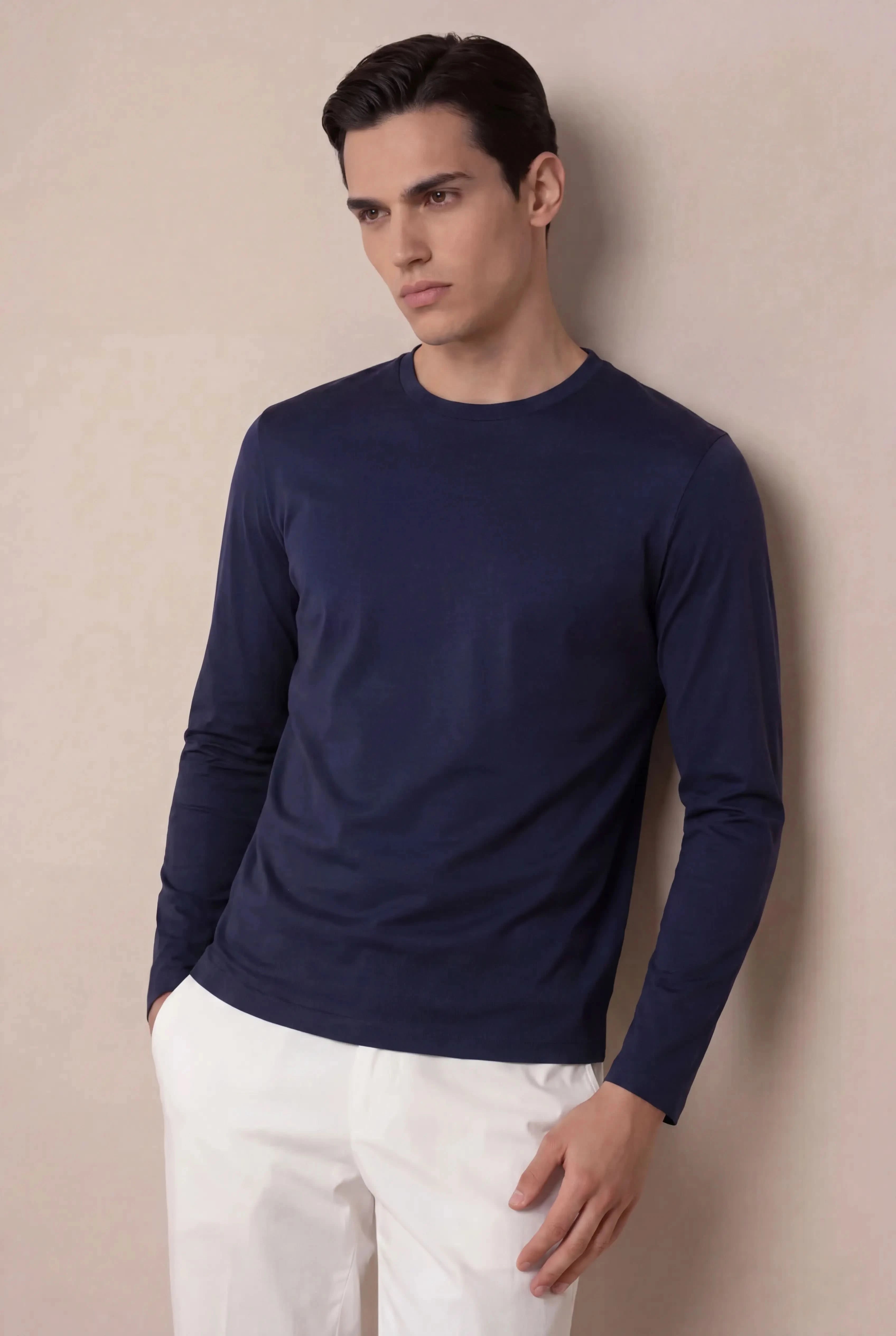 Tivano Long Sleeve Tee Navy