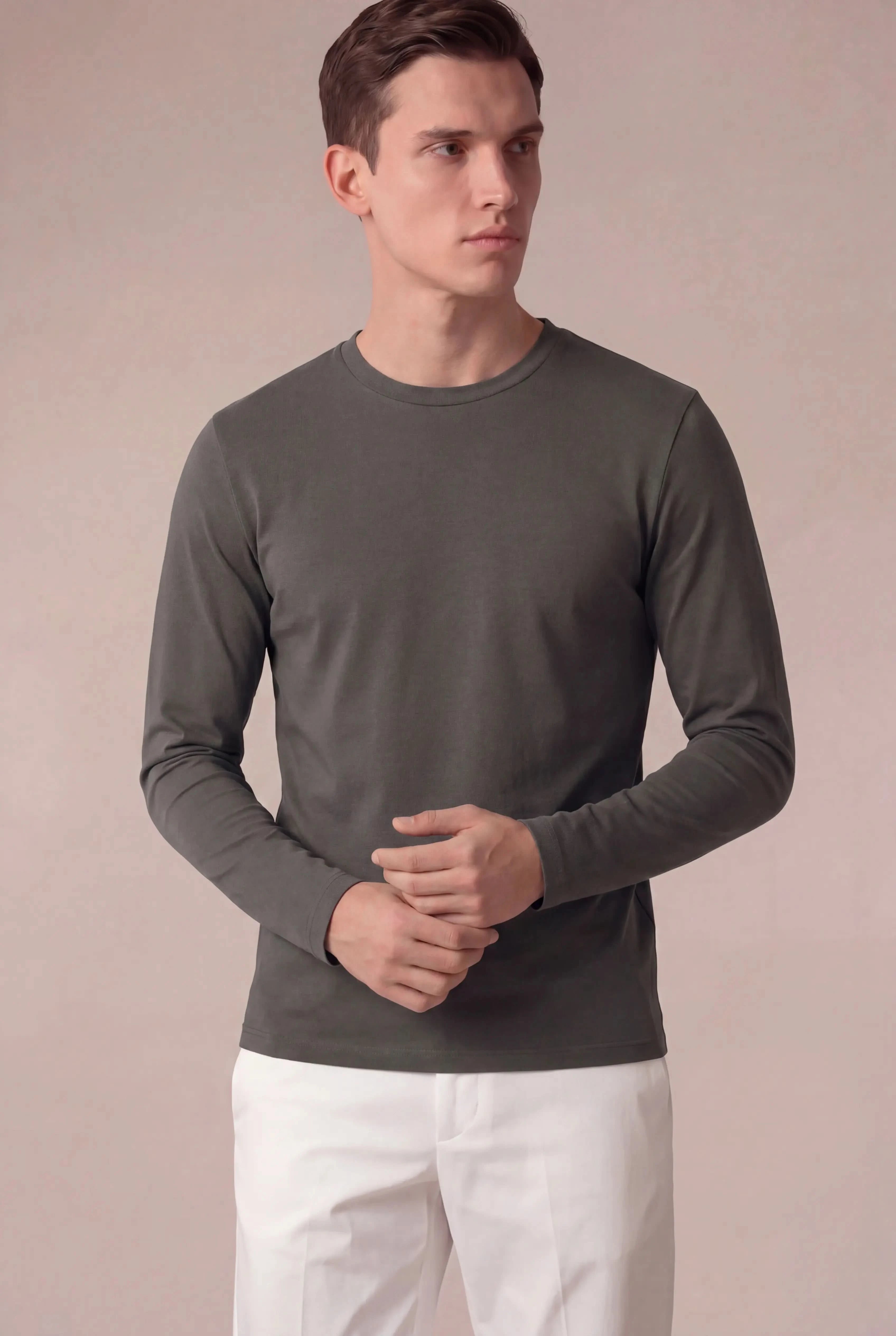 Tivano Long Sleeve Tee Grey