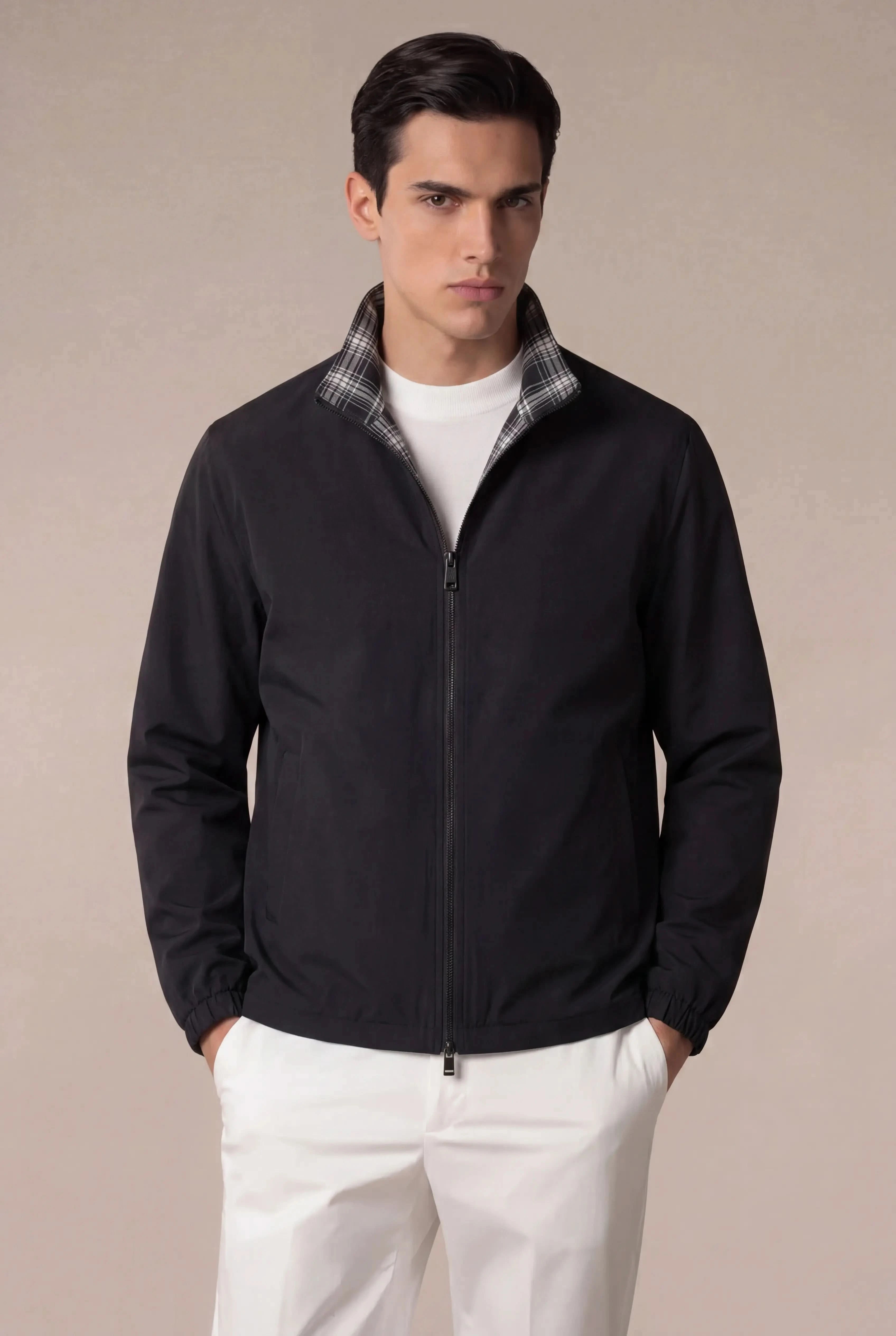 Levanto Reversible Jacket Black