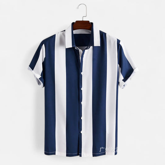 The Gentleman’s Brand | The Classic Navy Stripe Shirt – Maritime Influence, Everyday Refinement