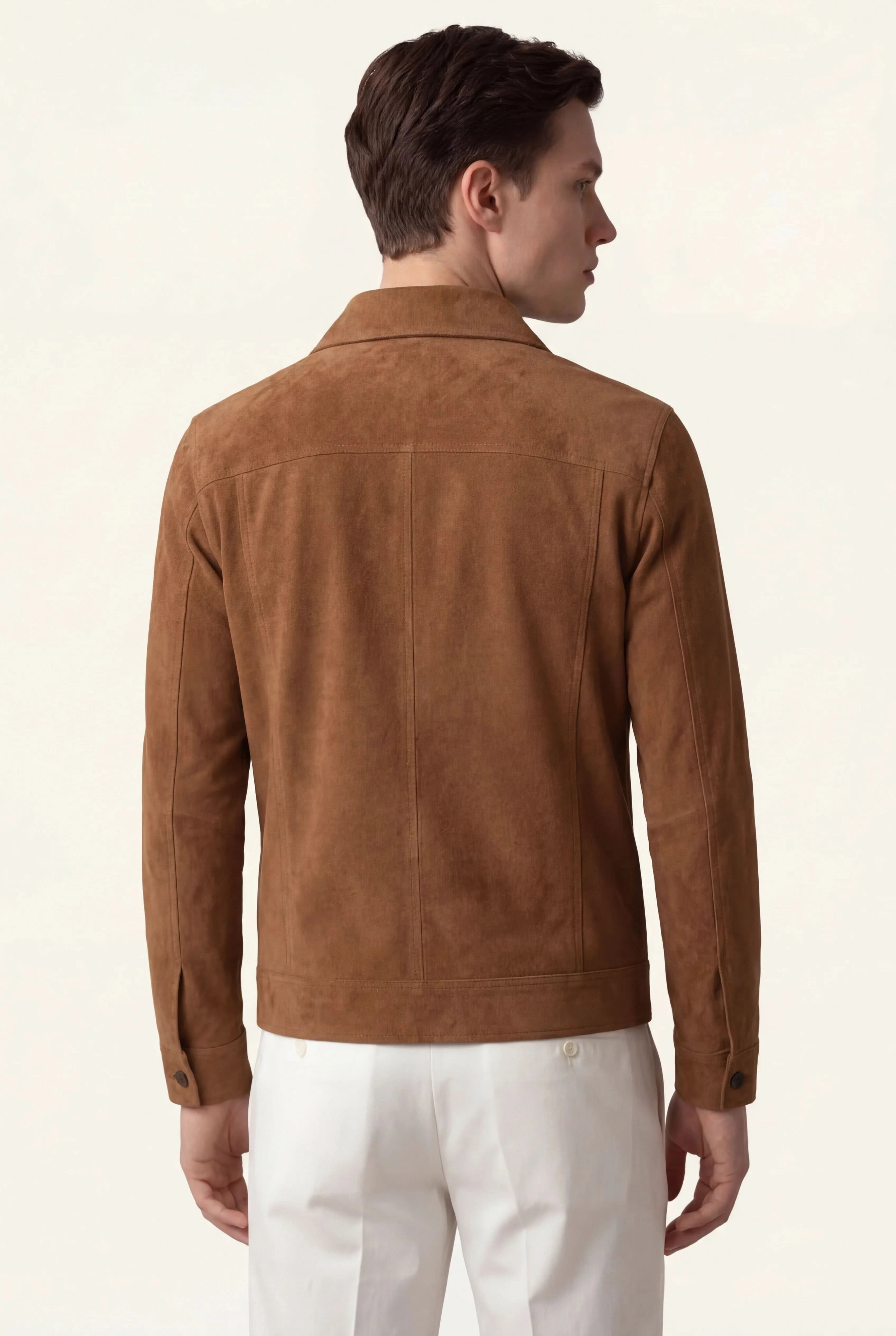 Light Brown Suede Jacket