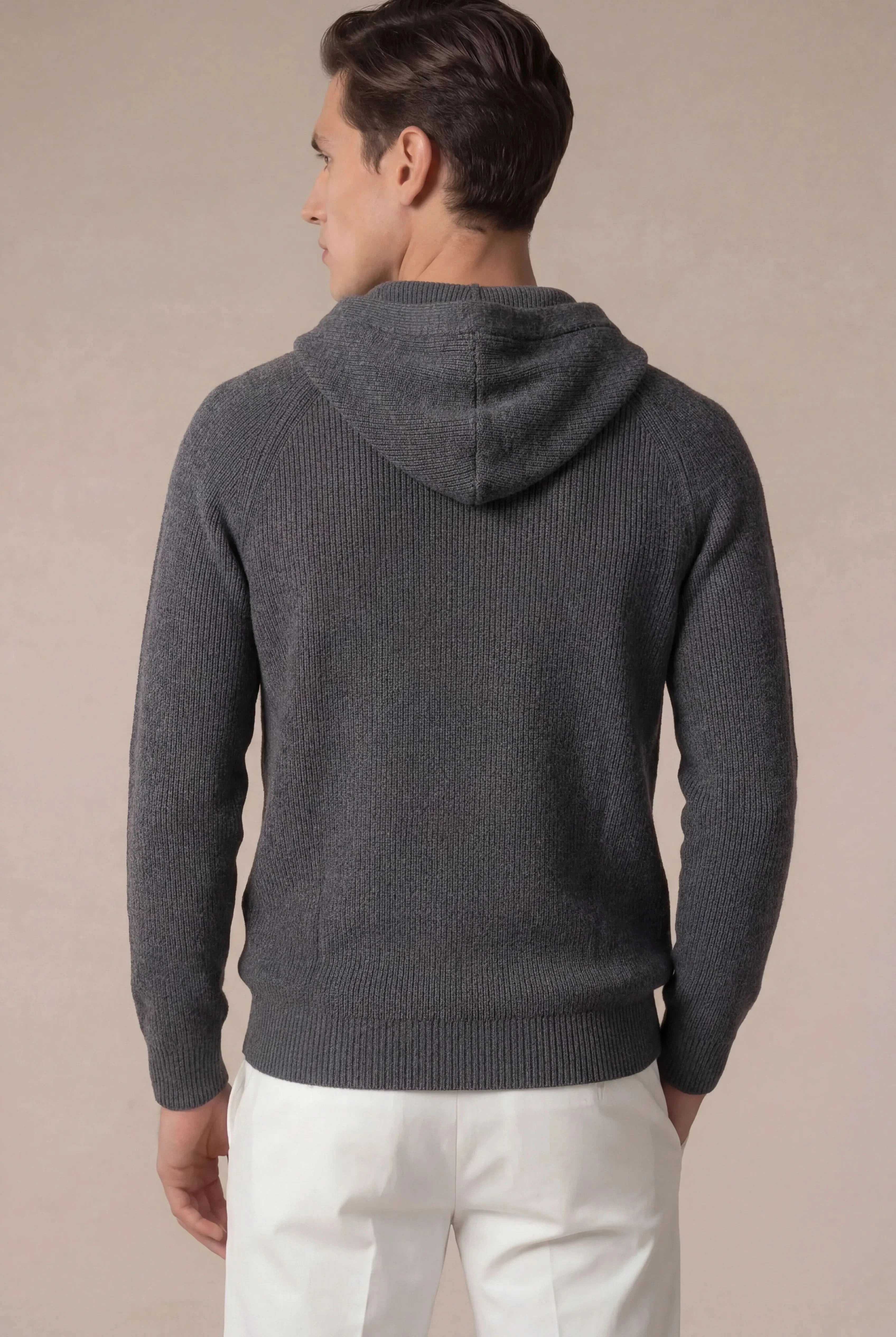 Nobi Cable Knit Sweater Grey