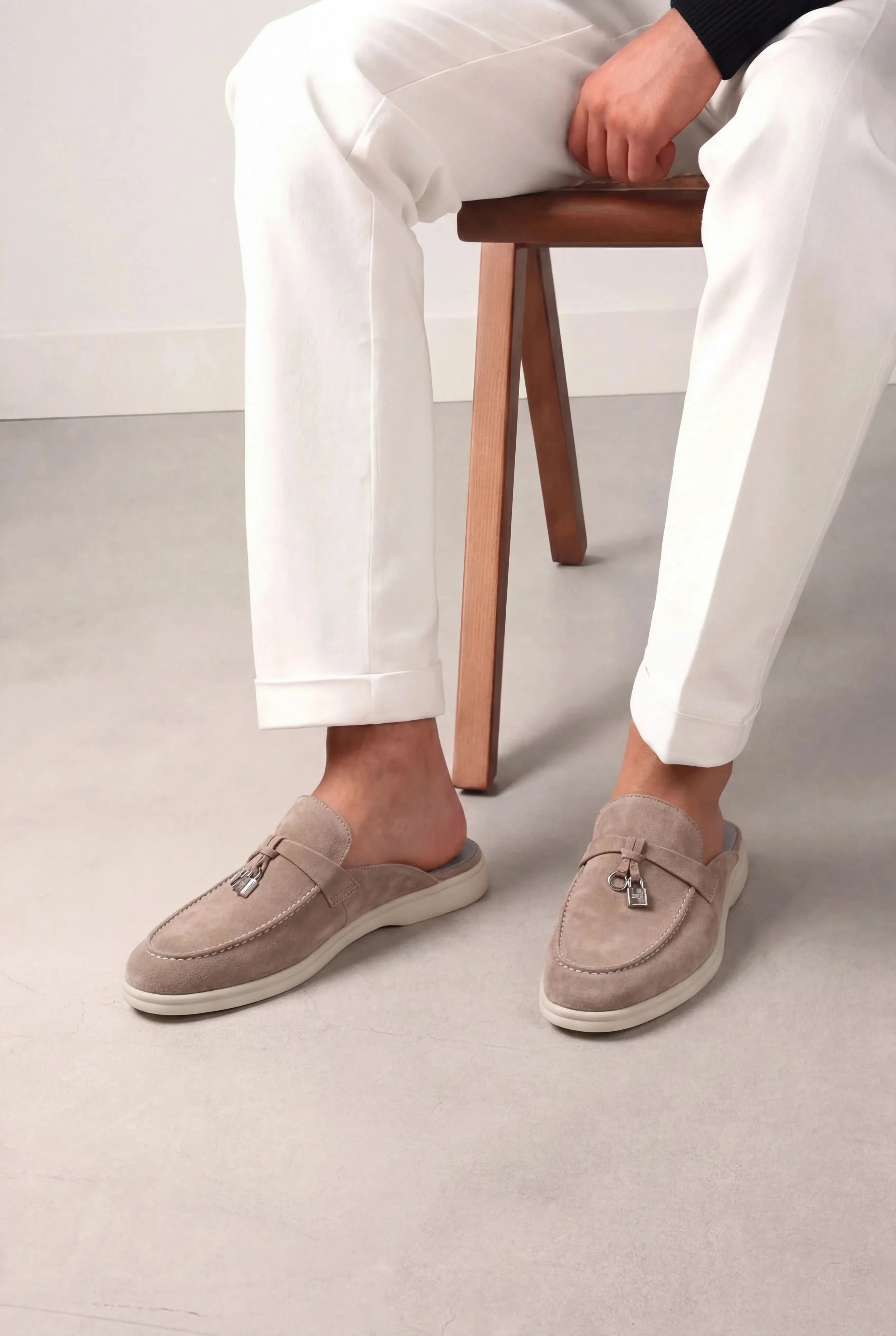 Beige Explorer Mule