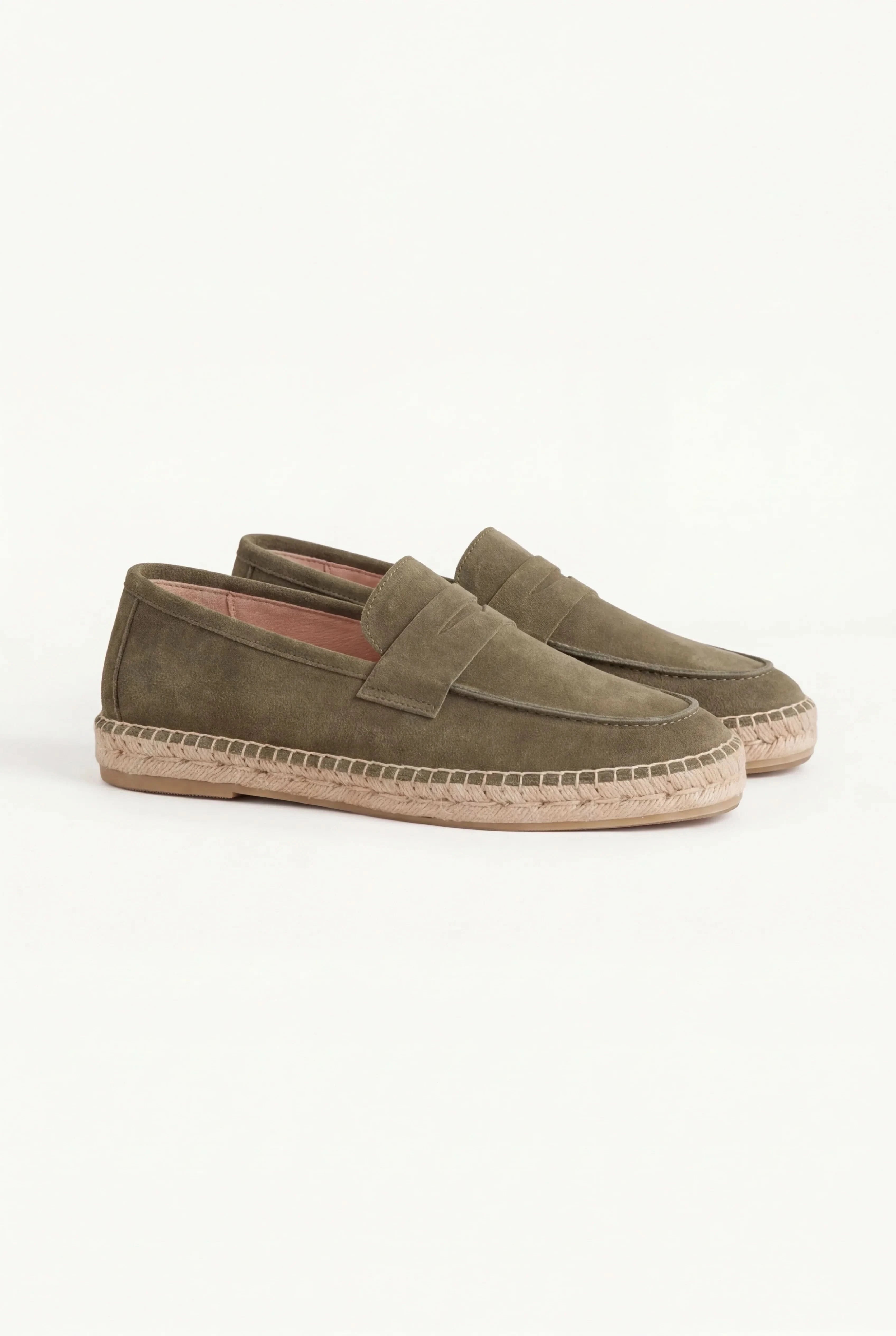 Seaside Loafer Olive Suède