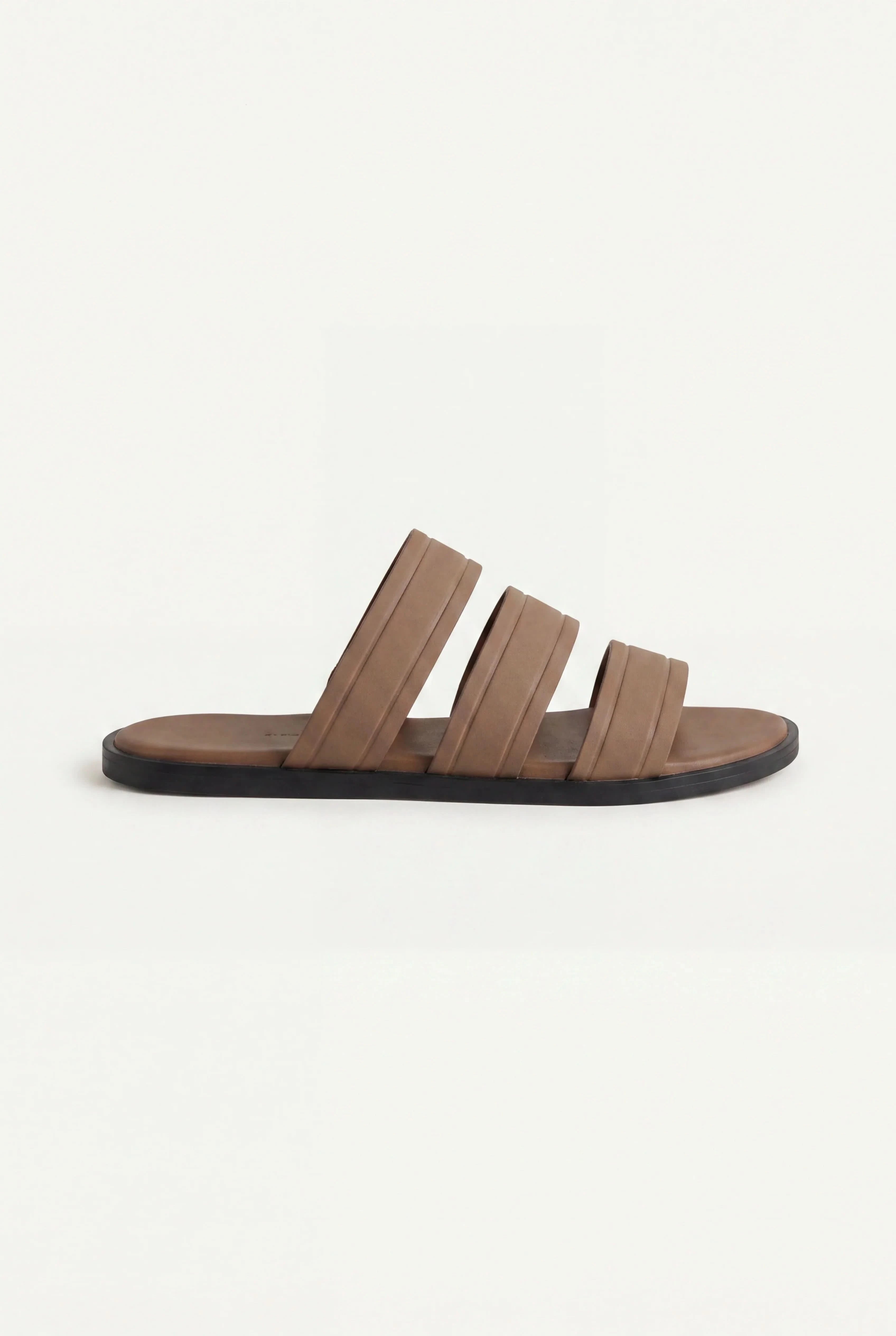 Warm Taupe Urban Sandal Calf Leather