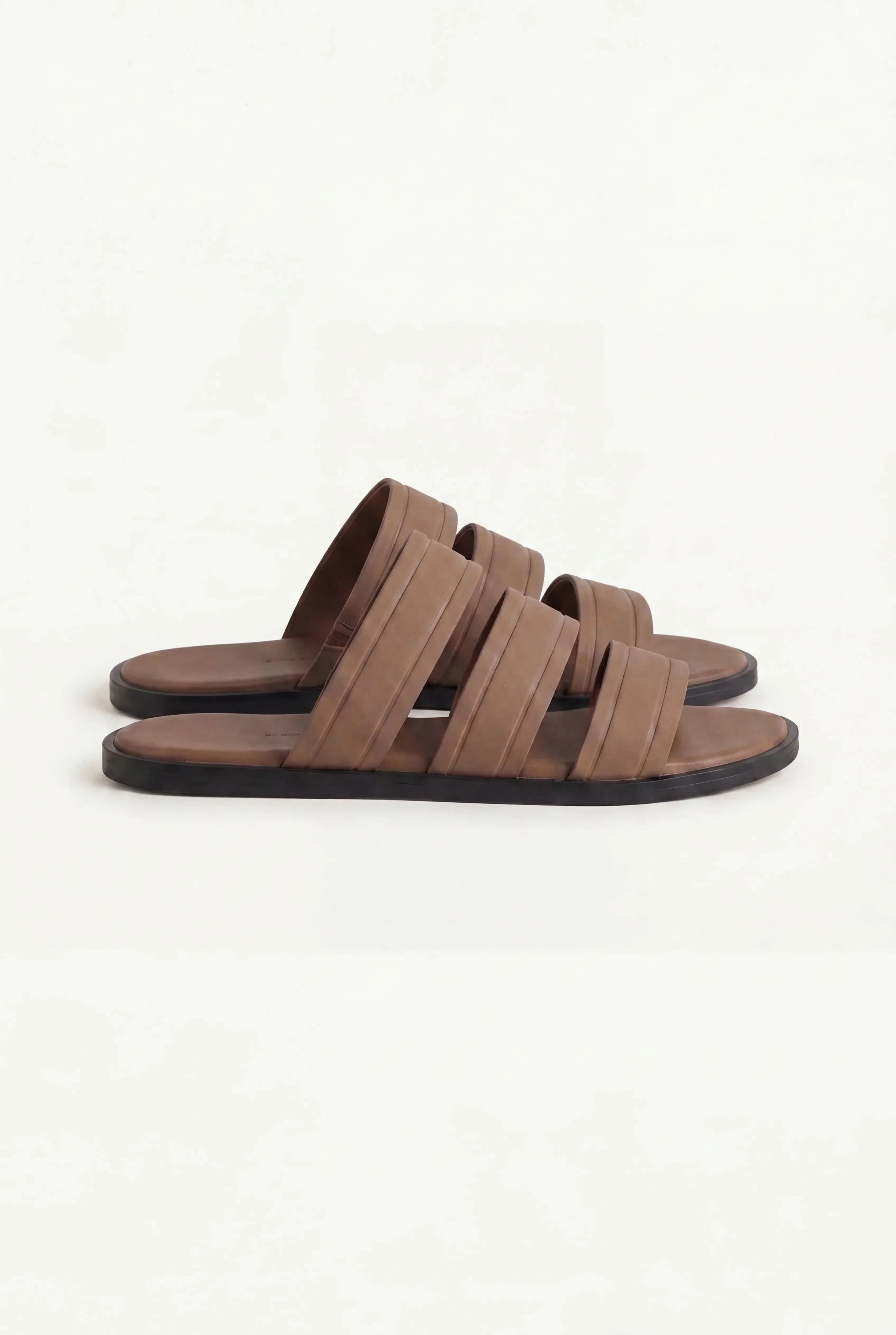 Warm Taupe Urban Sandal Calf Leather