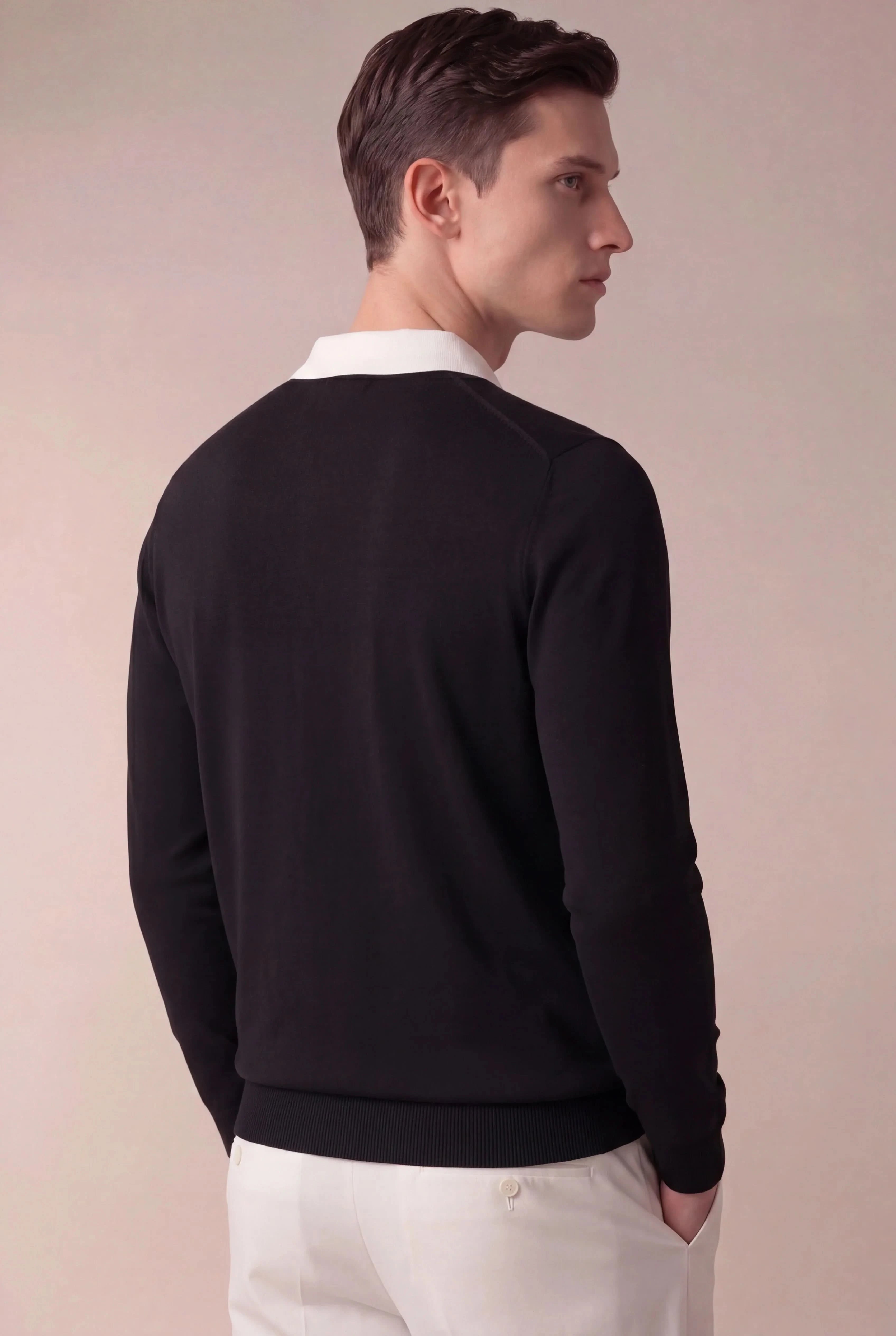 Polo Knit Black