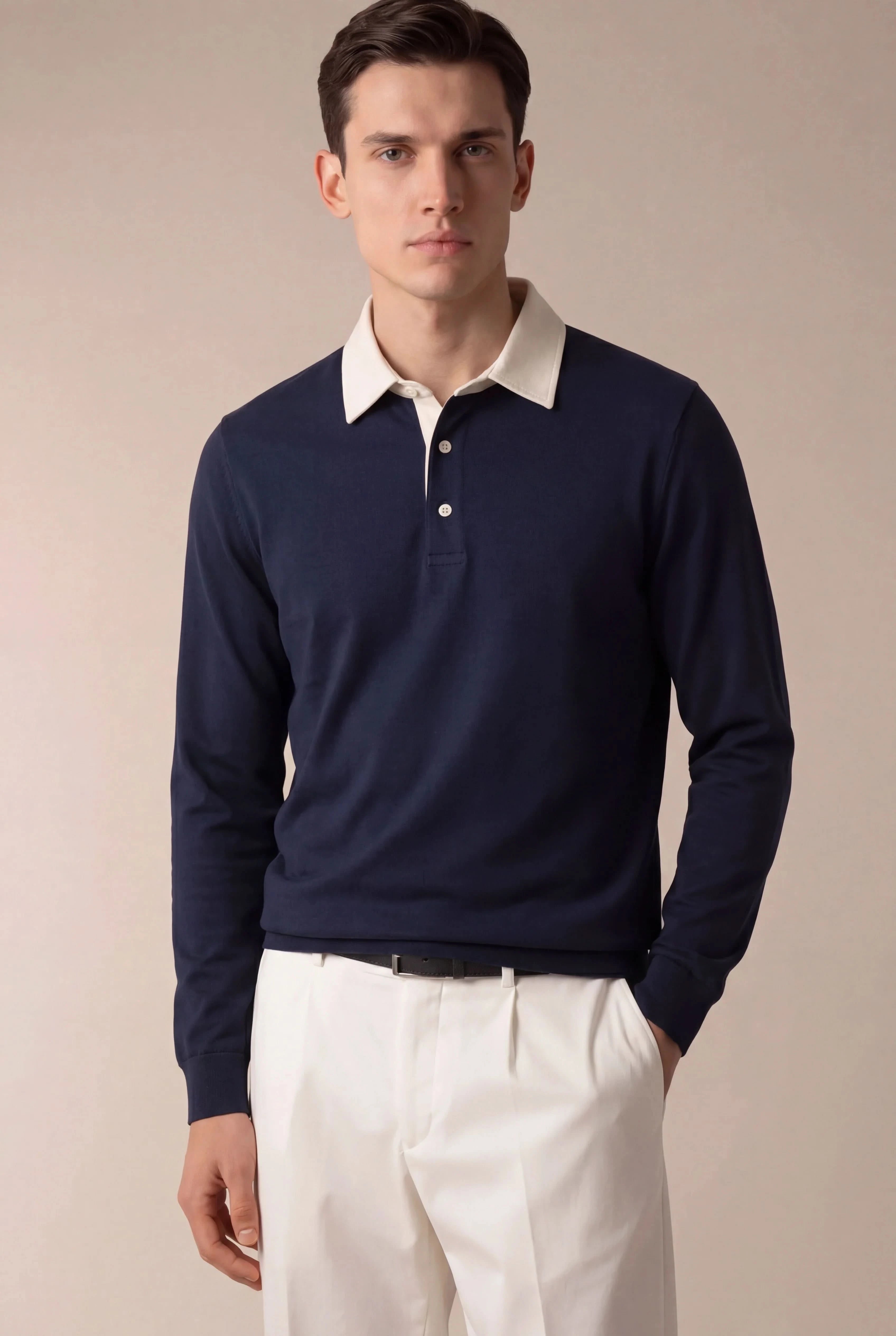 Polo Knit Navy