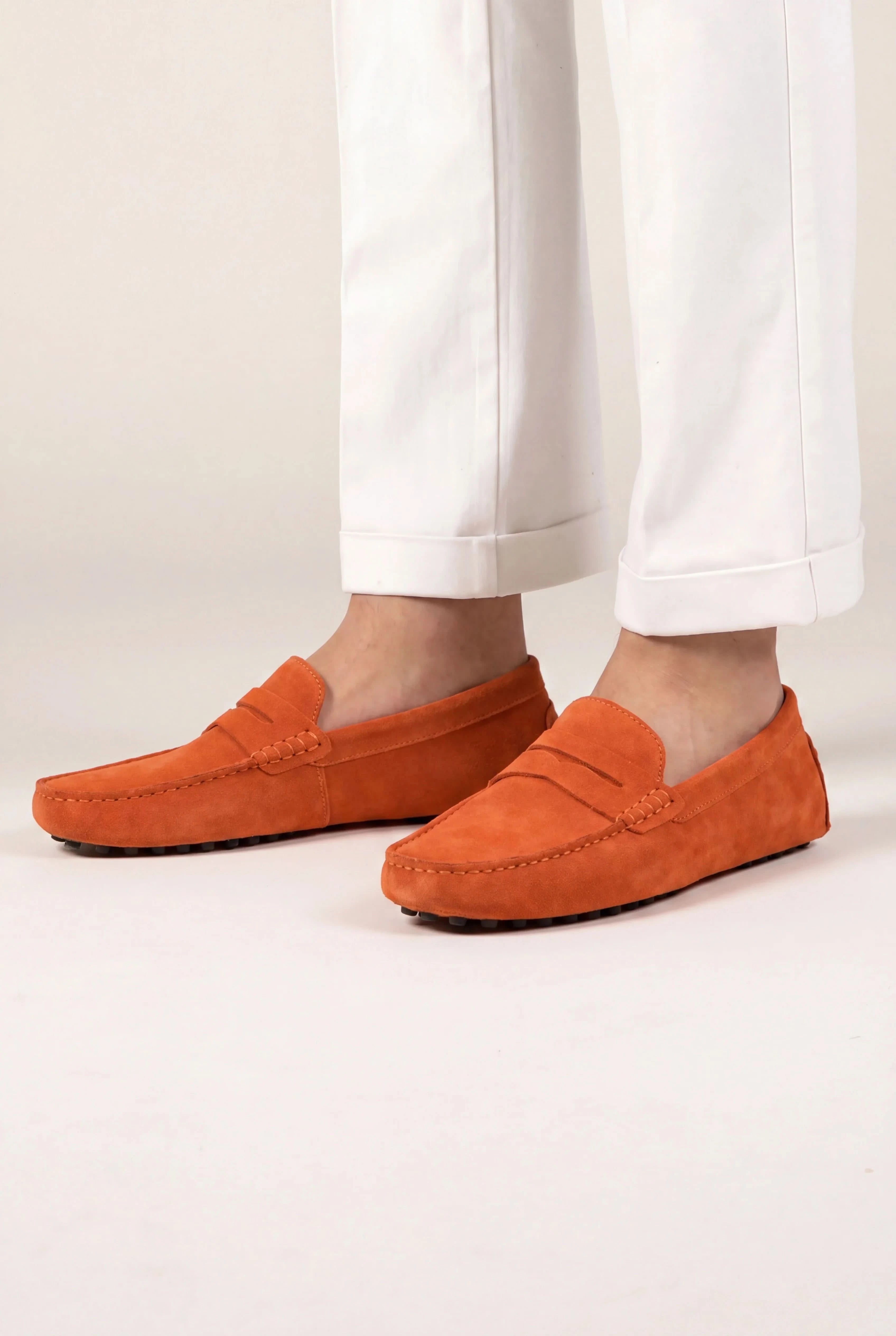 Voyager Orange Classic Loafer