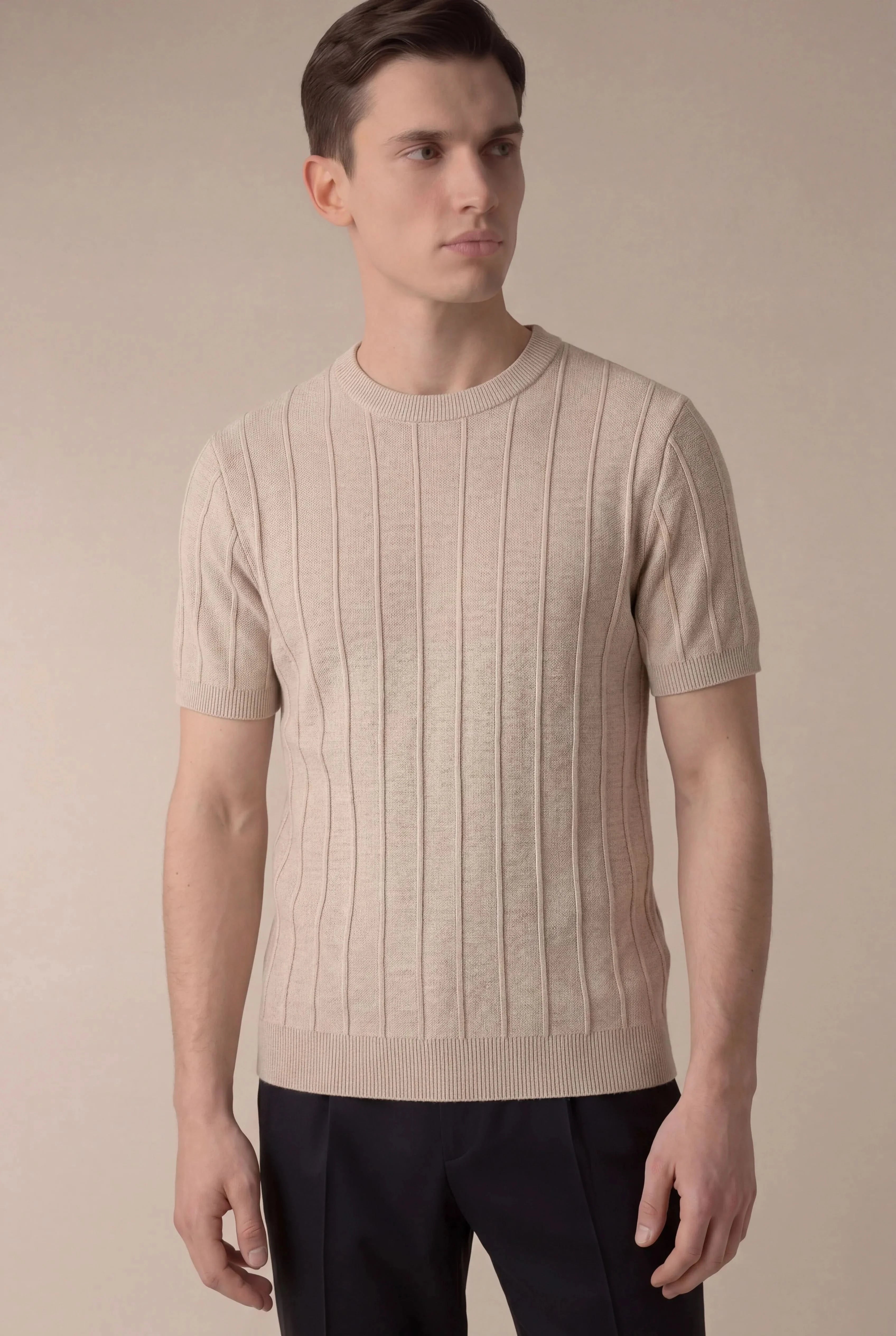 Aurelio Beige T-shirt