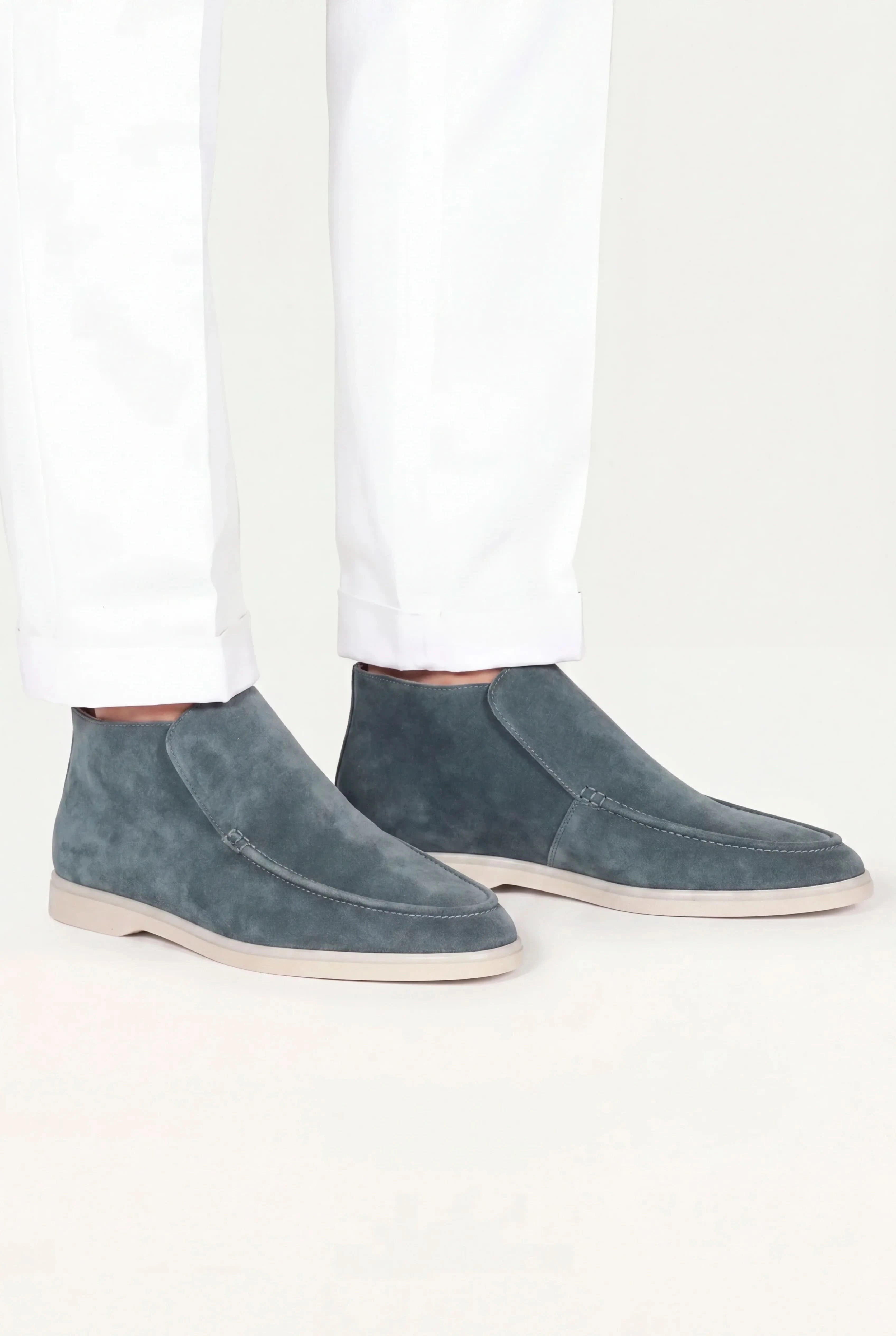 Mint Green City Loafers