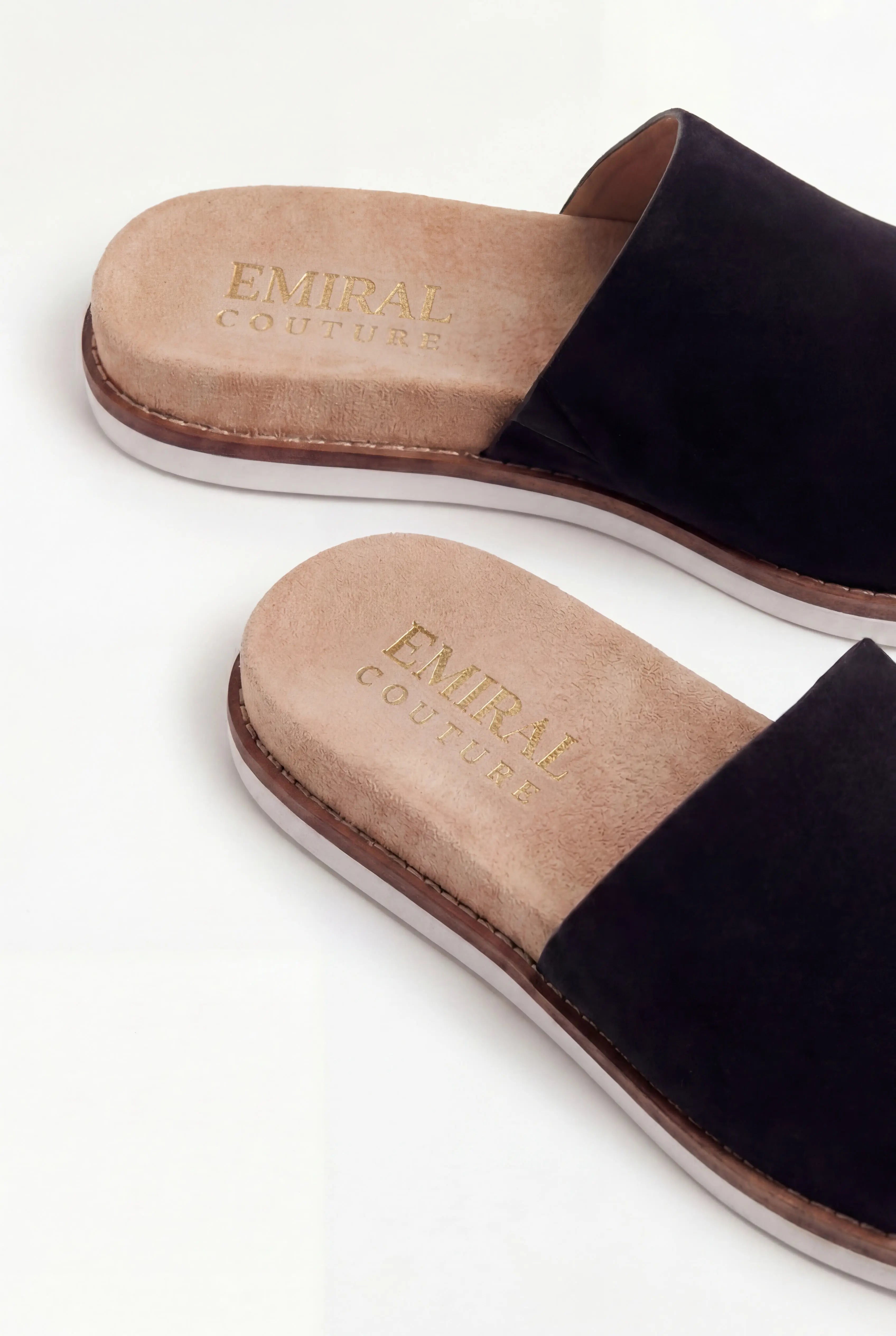 Nervaro Leather Slip Black