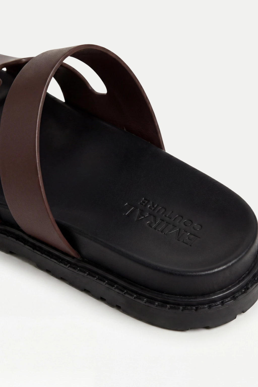 Alessandro Slides Dark Brown
