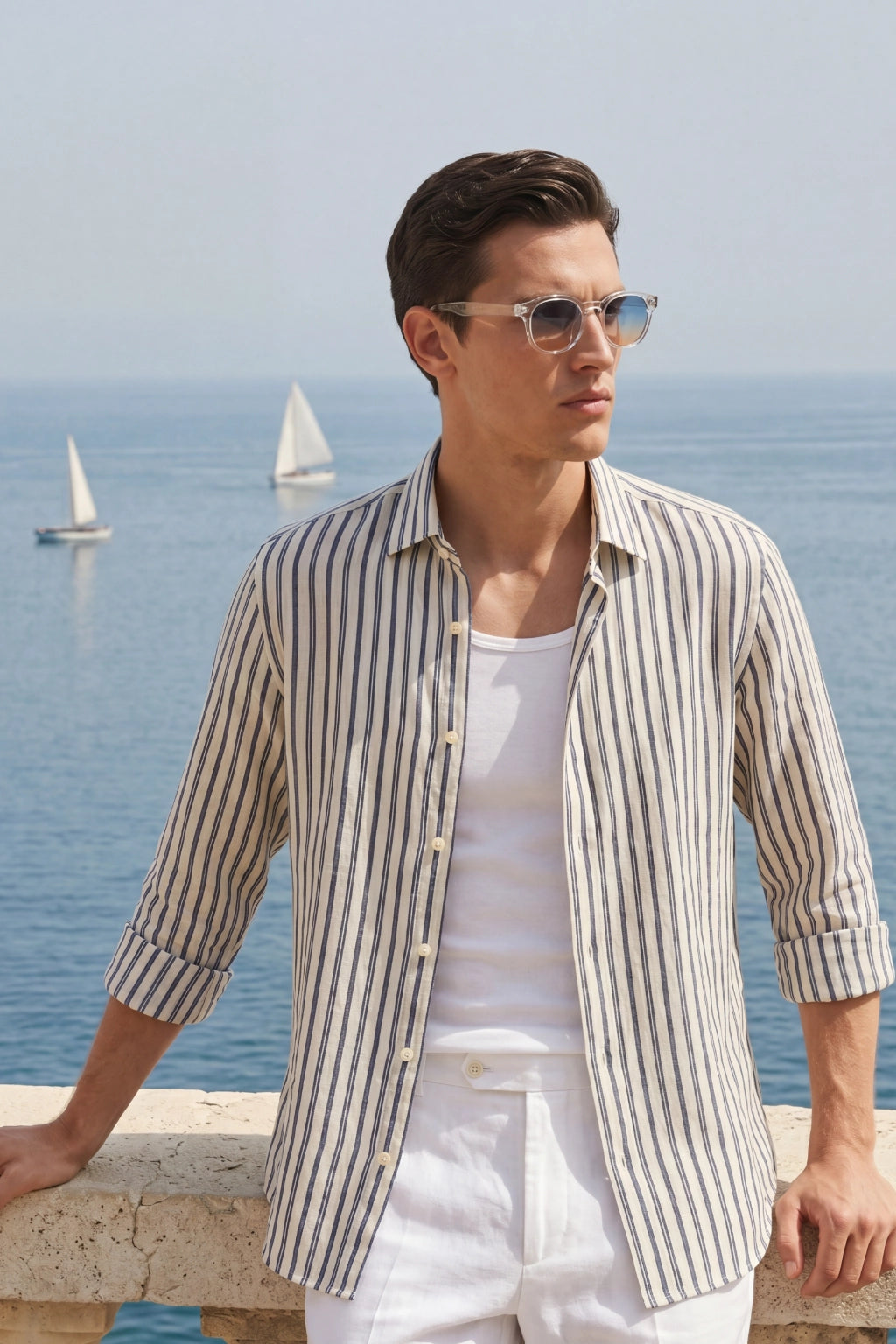 Nico Sunglasses Crystal Horizon