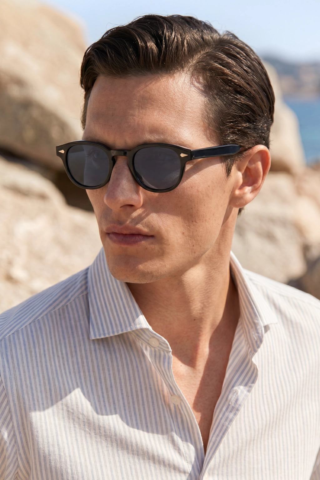 Cesare Sunglasses Midnight Black