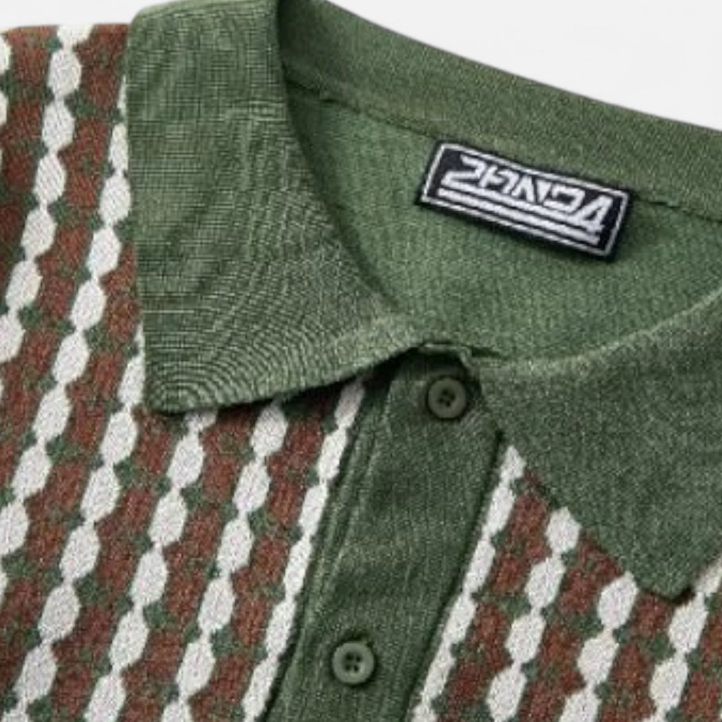 The Gentleman's Brand | Men's Retro Knit Polo & Shorts Set | Lightweight Textured Co-ord | Summer Casualwear