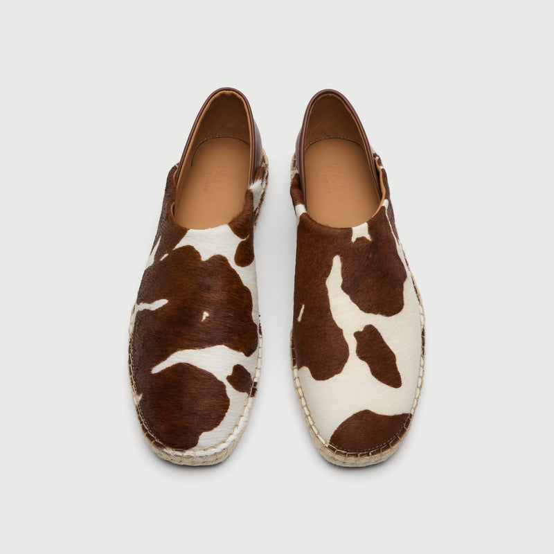 Brown Cream Suède Espadrille