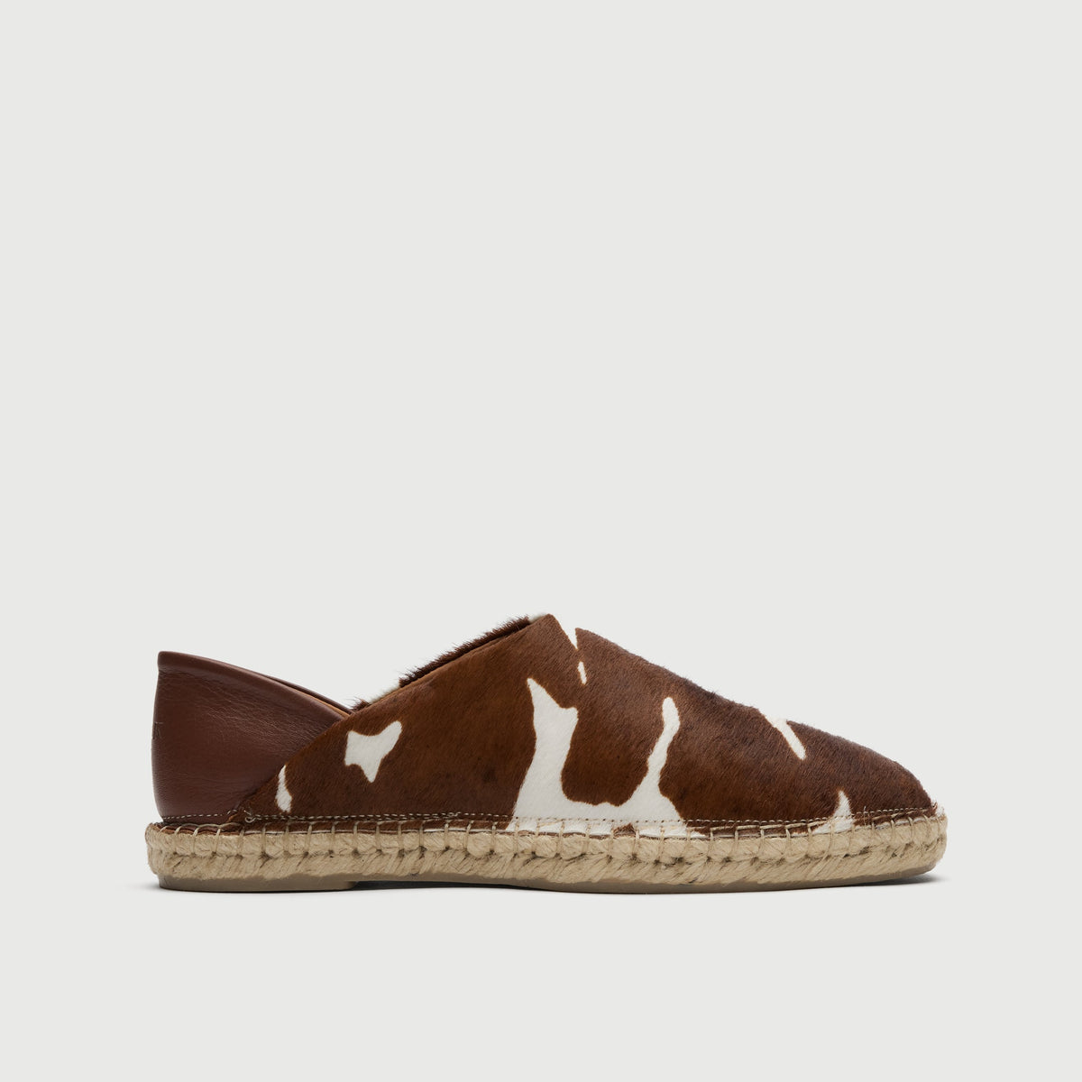 Brown Cream Suède Espadrille