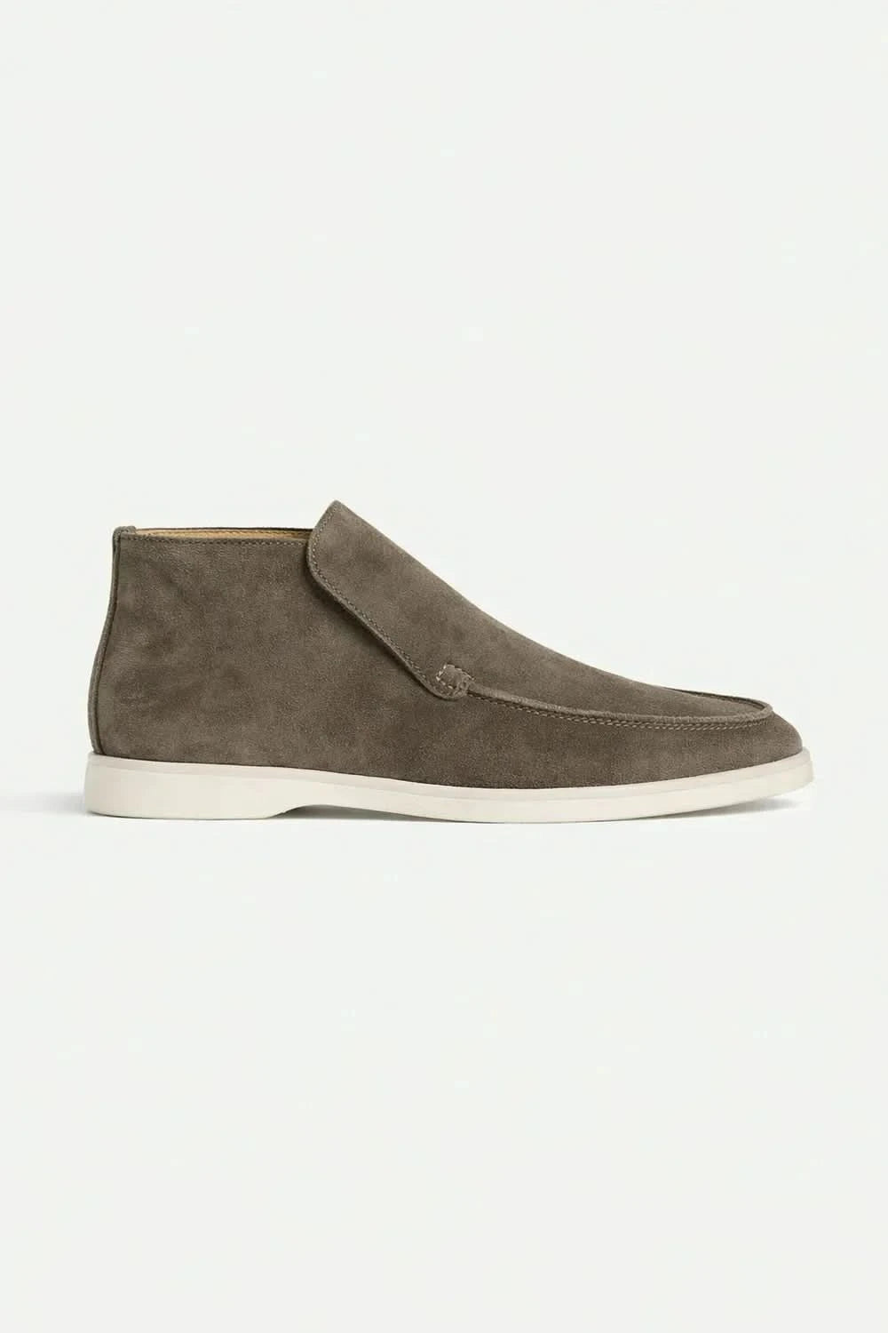 Olive Green City Loafers