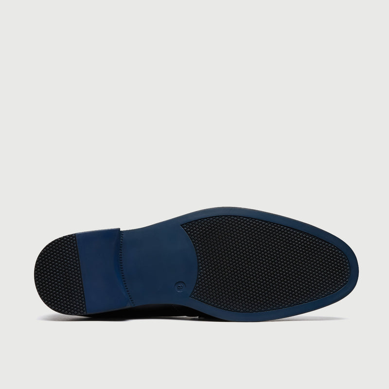 Black Patent Slip On Loafer
