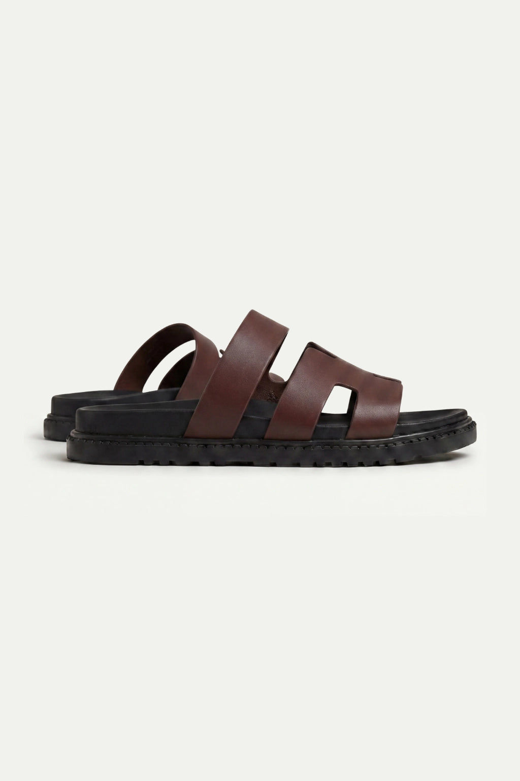 Alessandro Slides Dark Brown