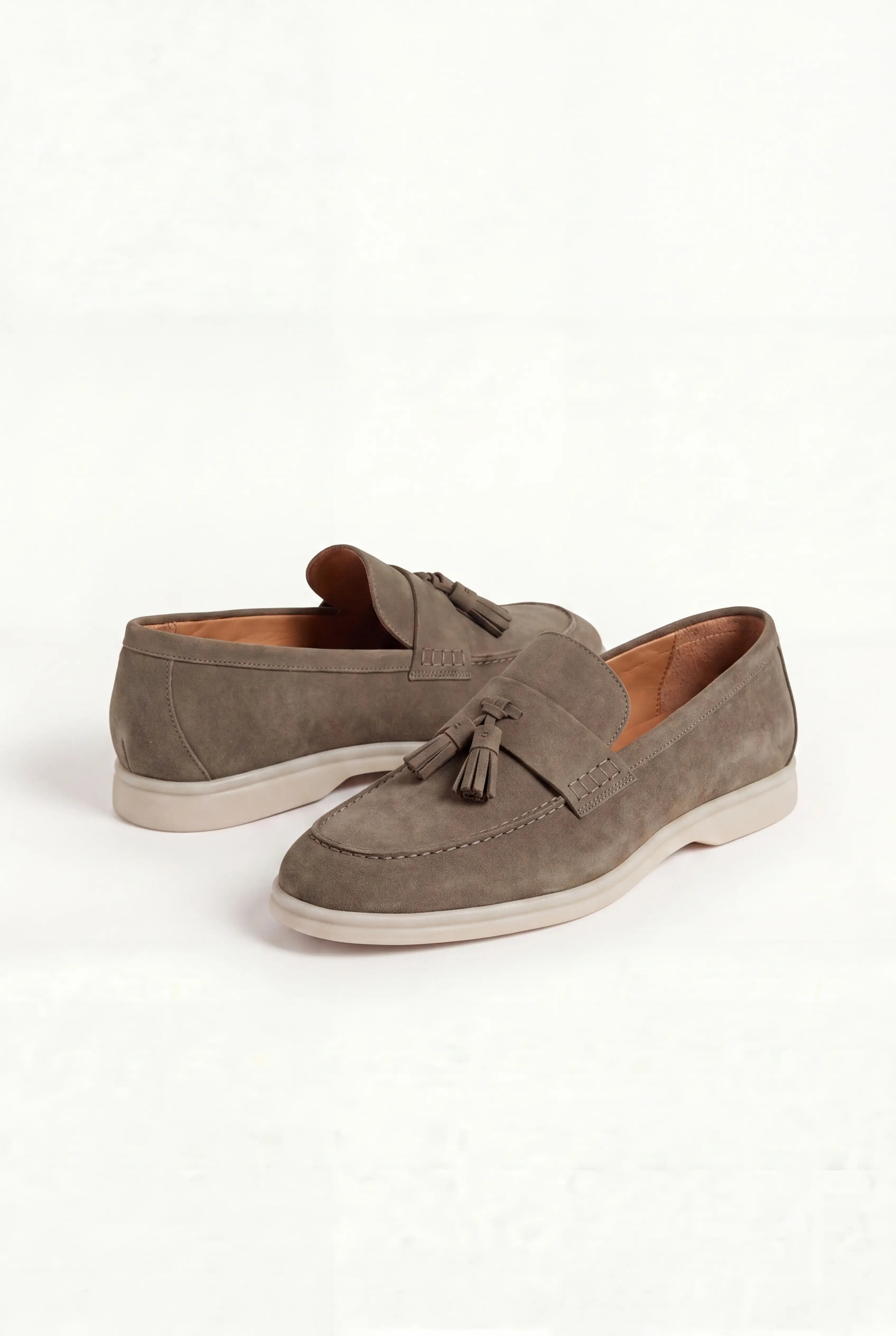 Telvaro Suède Tassel Loafer Brown