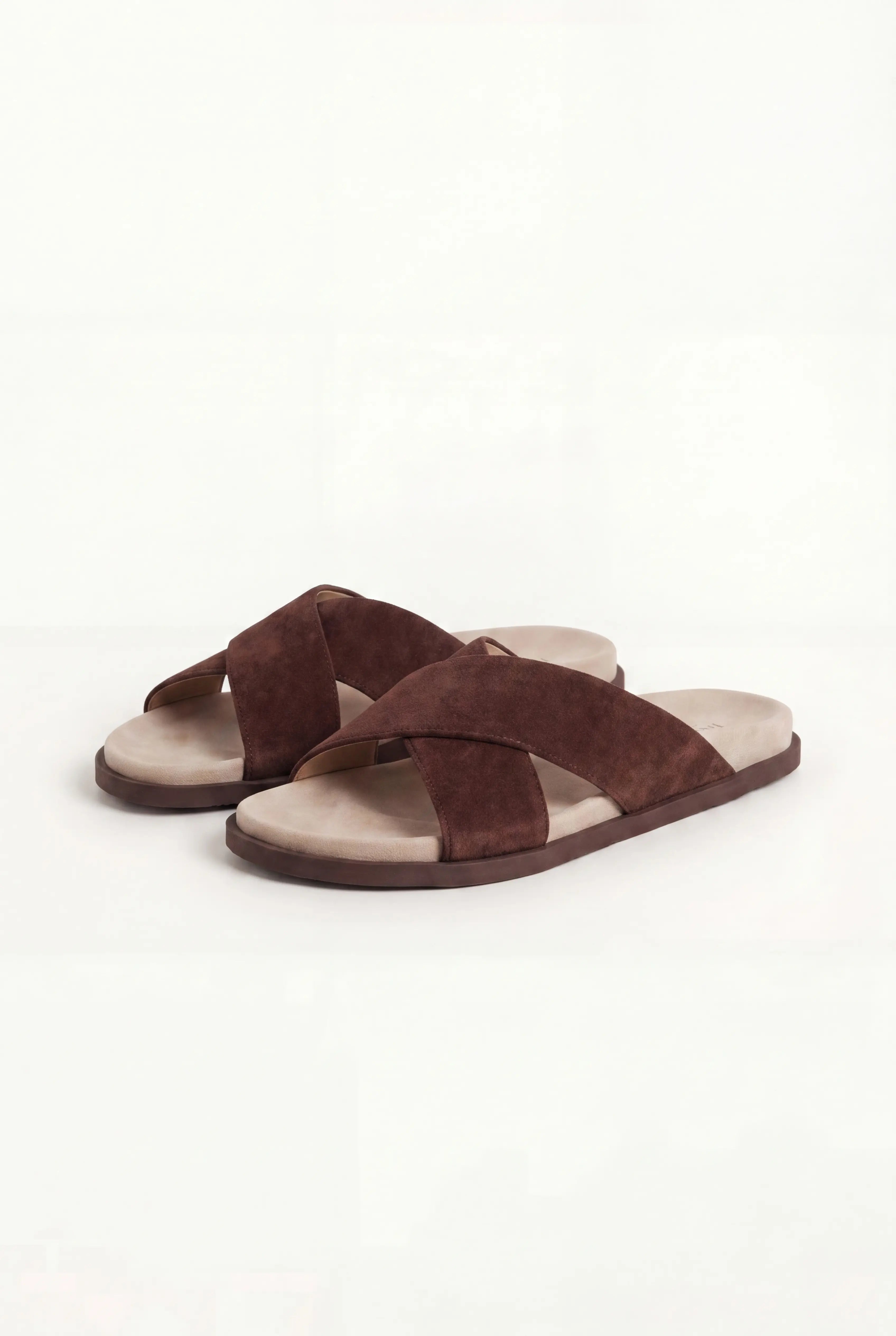 Corvelo Suède Cross Slide Brown