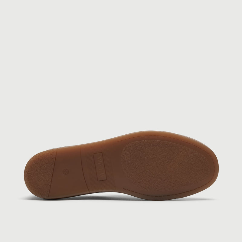 Brown Suède Slip On