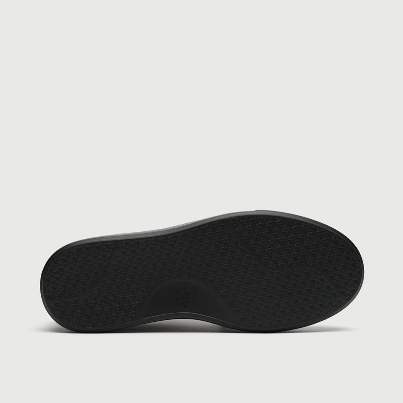 Black Leather Pasadena Trainer