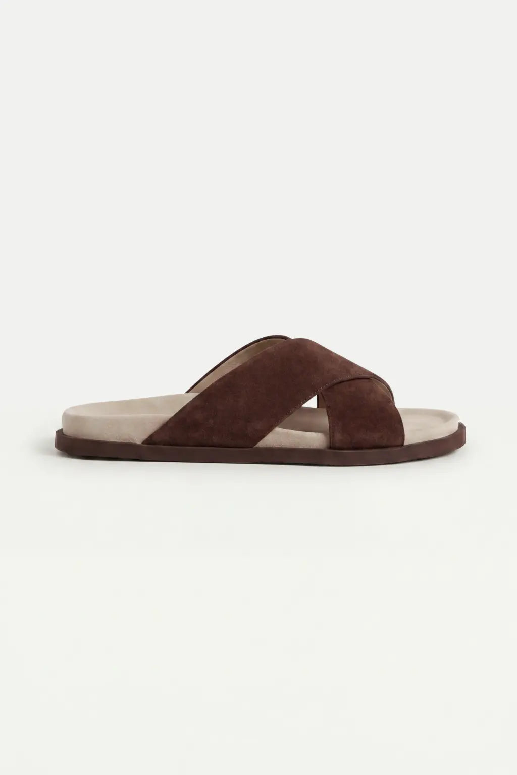 Corvelo Suède Cross Slide Brown