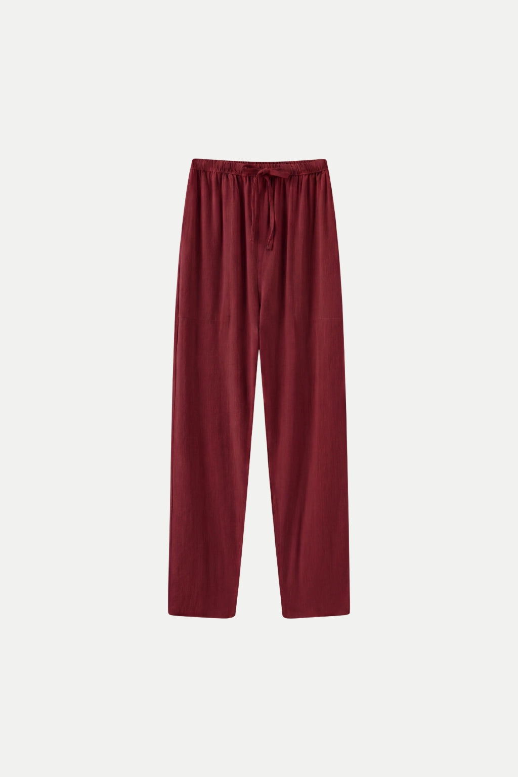 Belvaro Linen Trousers Red