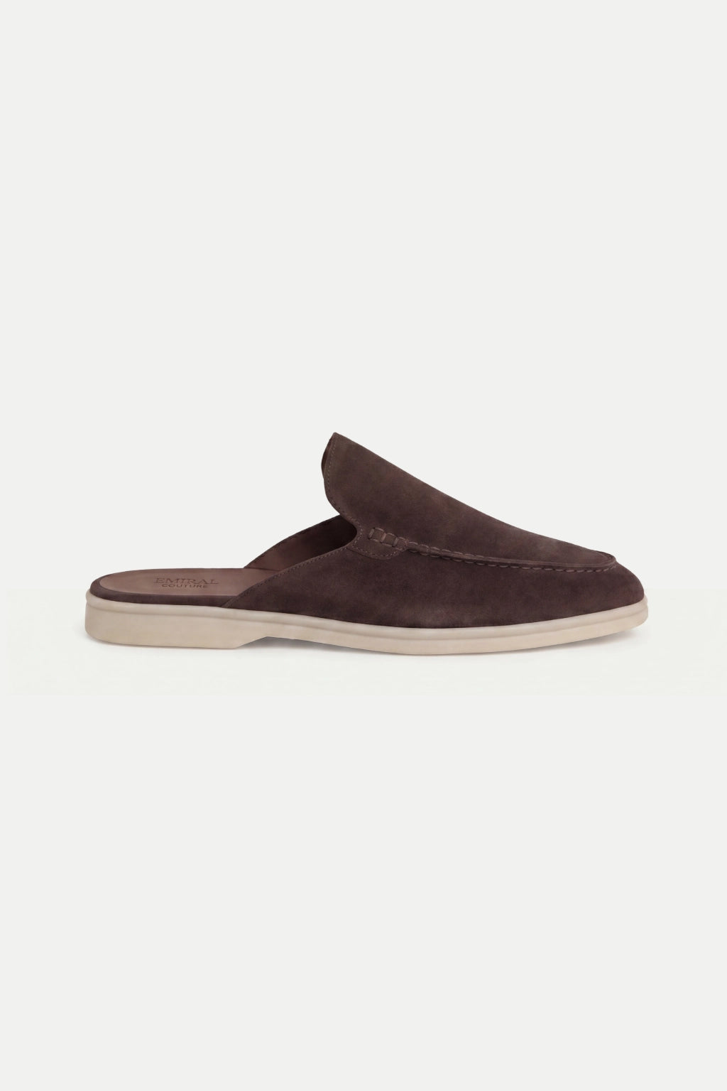 Suède Yacht Mule Brown