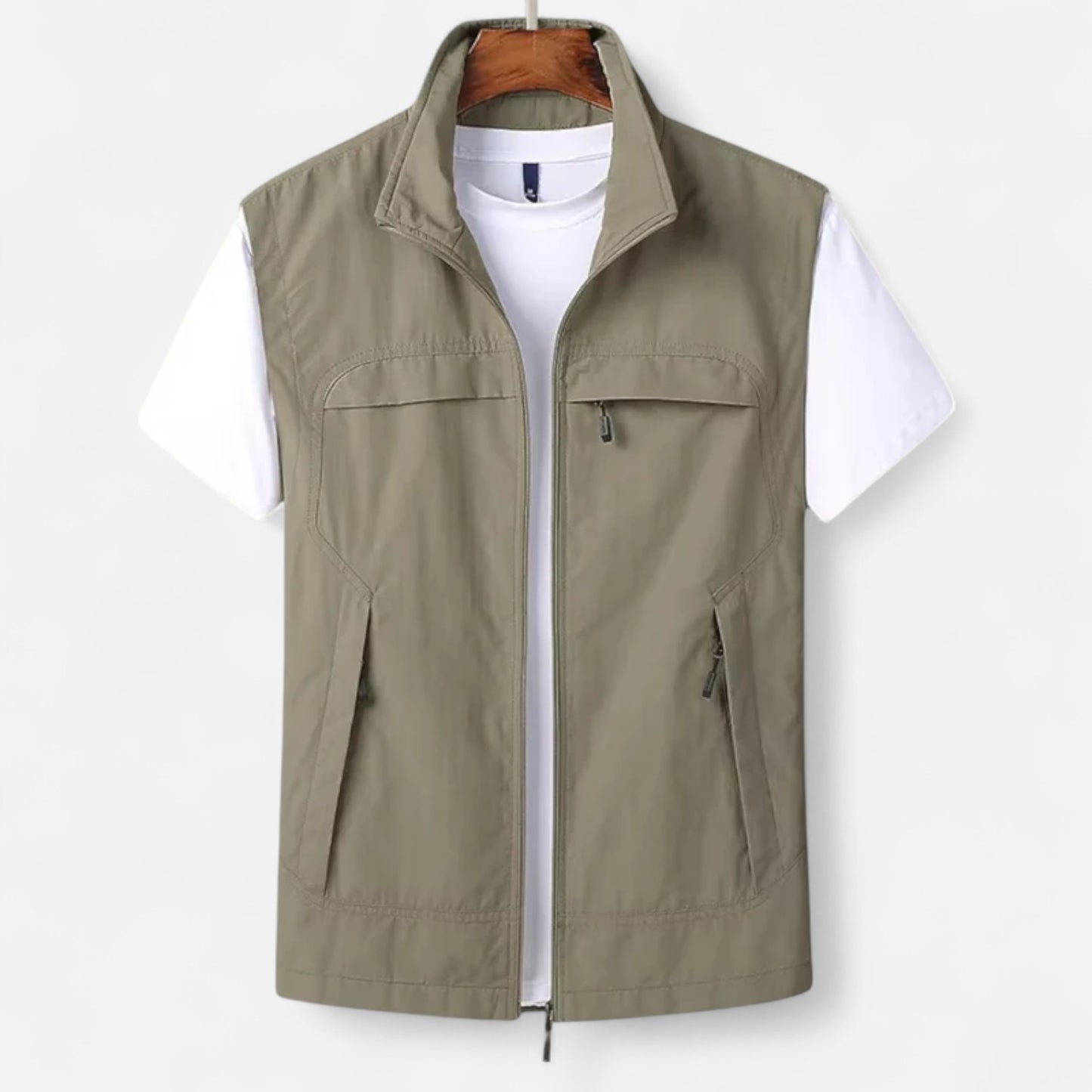 The Gentleman’s Brand | Lightweight Multi‑Pocket Utility Vest 2025 – Men’s Breathable, Durable Streetwear with Functional Design