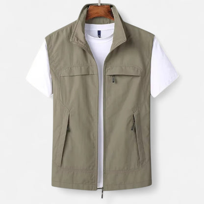 The Gentleman’s Brand | Lightweight Multi‑Pocket Utility Vest 2025 – Men’s Breathable, Durable Streetwear with Functional Design