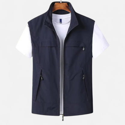 The Gentleman’s Brand | Lightweight Multi‑Pocket Utility Vest 2025 – Men’s Breathable, Durable Streetwear with Functional Design
