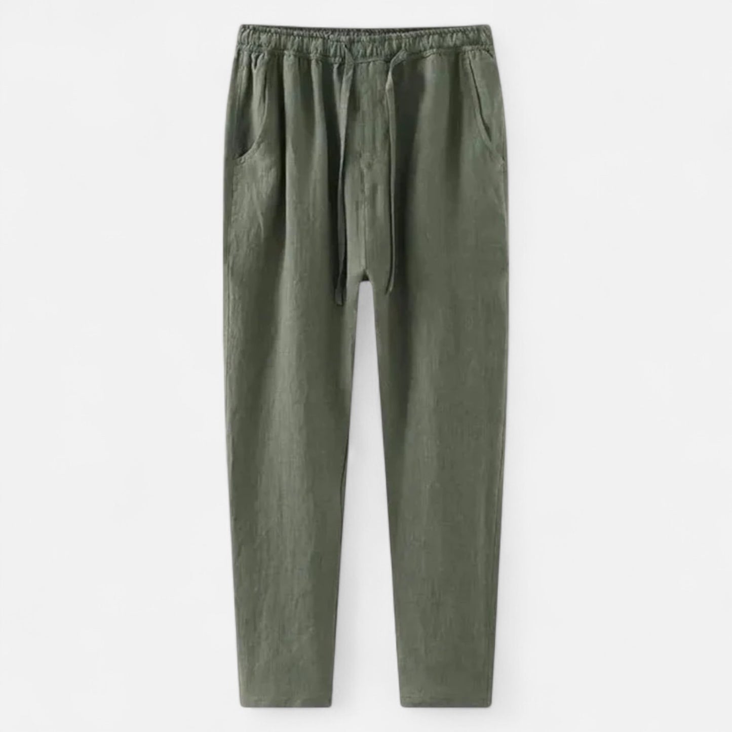 The Gentleman’s Brand | Casual 100% Linen Trousers 2025 – Men’s Breathable, Lightweight Relaxed Fit Summer Staple
