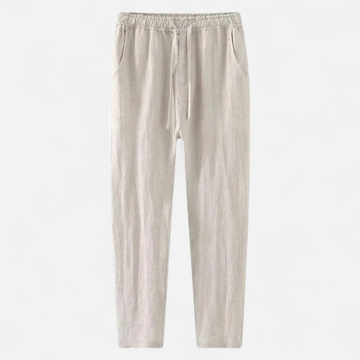 The Gentleman’s Brand | Casual 100% Linen Trousers 2025 – Men’s Breathable, Lightweight Relaxed Fit Summer Staple
