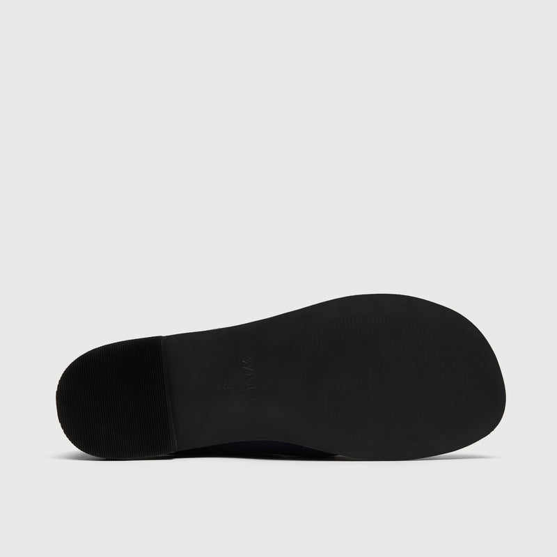Navy Suède Boat Shoe