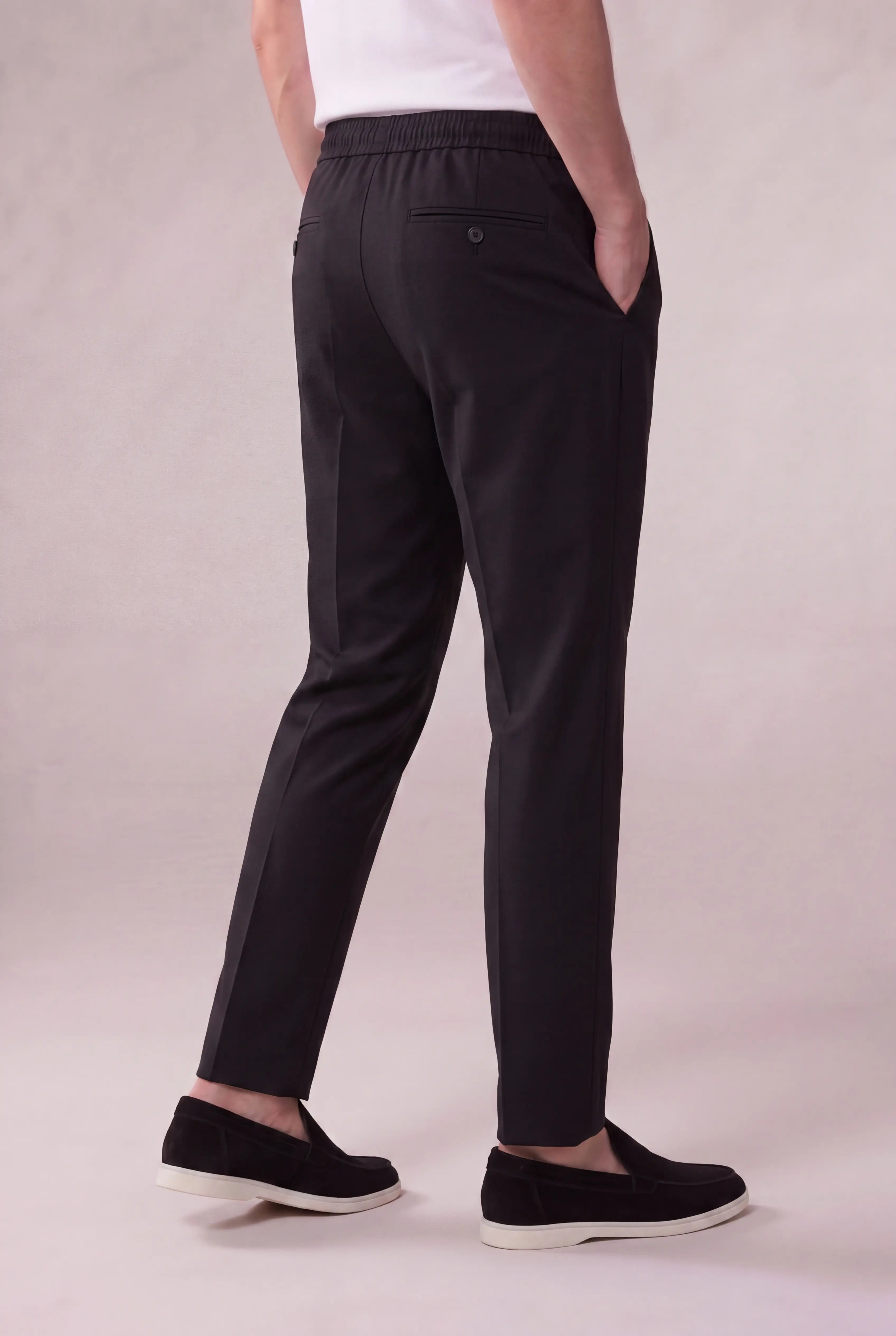 Prentino Tencel Trousers Black