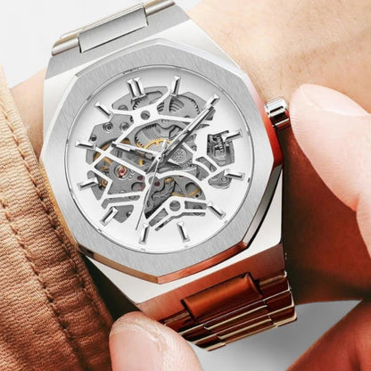 The Gentleman’s Brand | Chronograph Watch – Men’s Leather Strap Quartz Timepiece with Smart Everyday Styling
