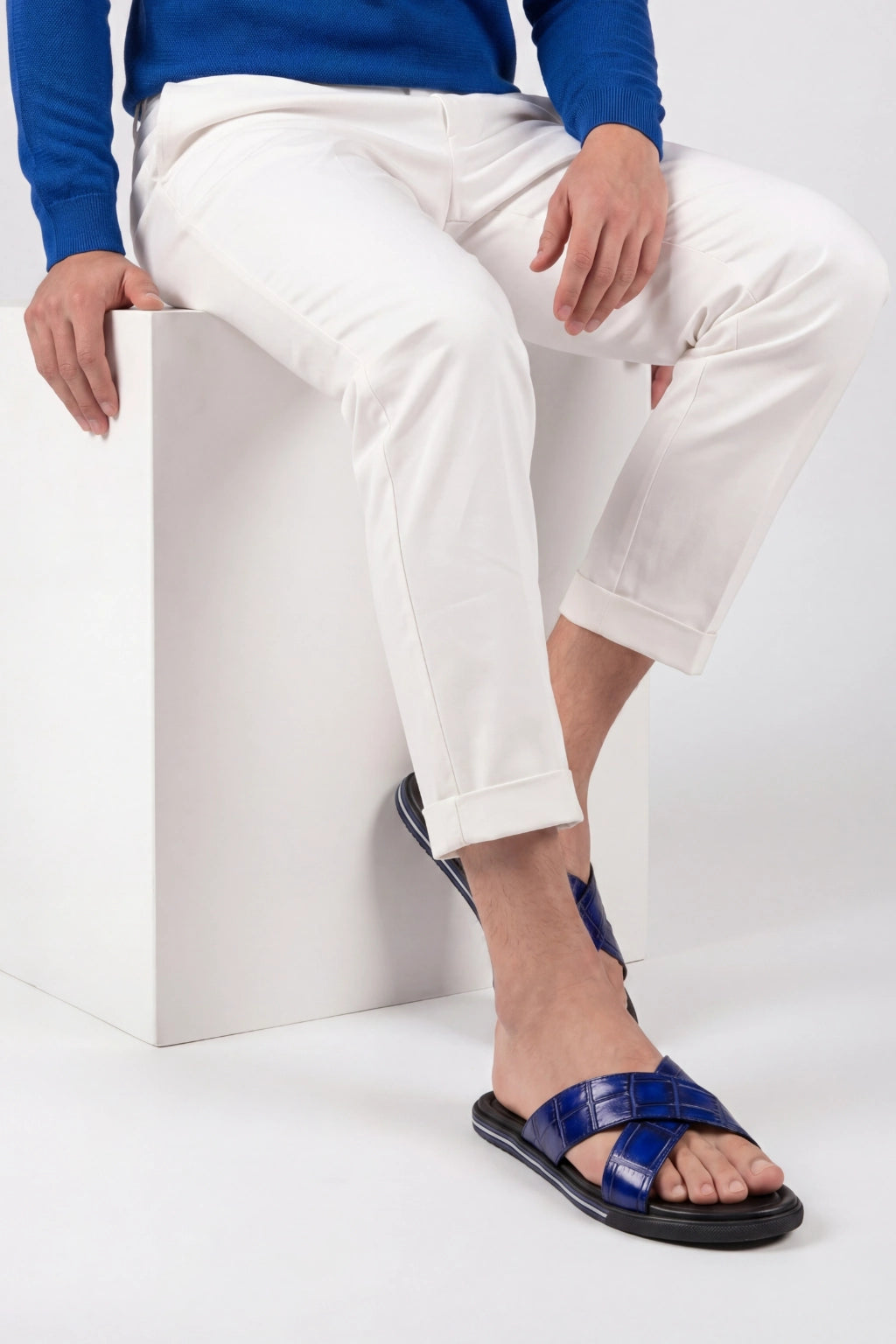 Lorenzo Slides Blue