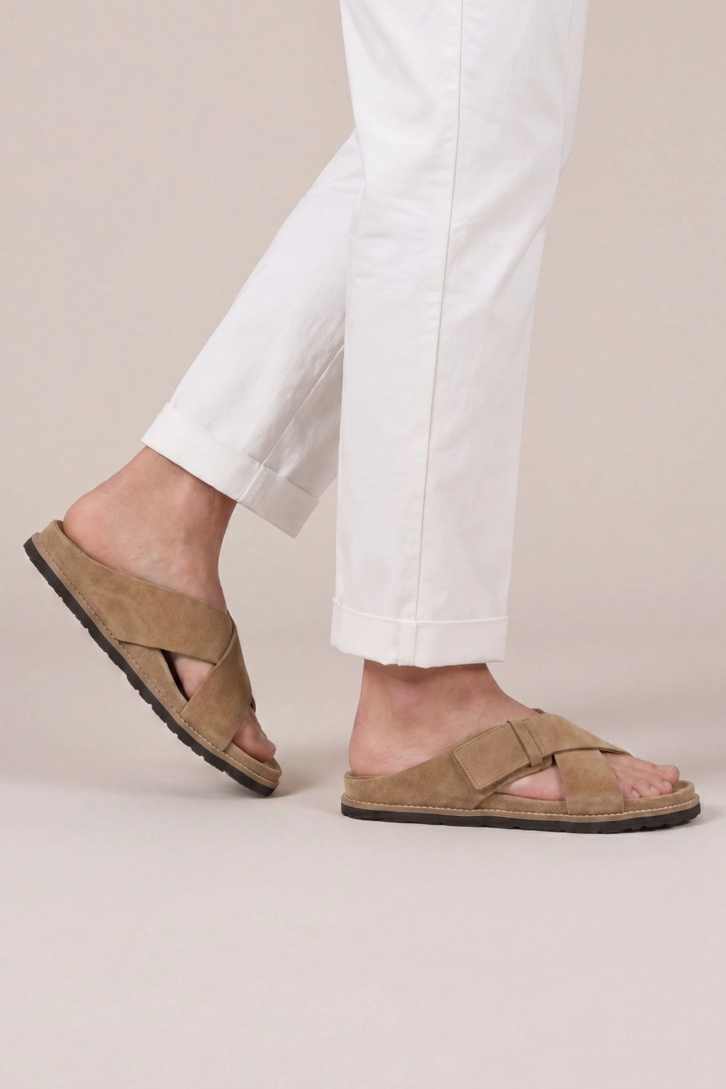 Riccardo Slides Beige
