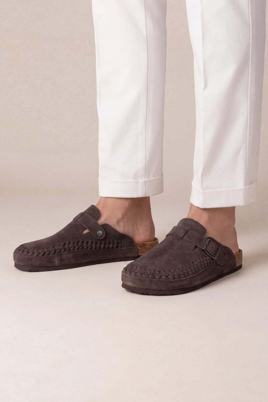 Aurelio Clogs Dark Brown