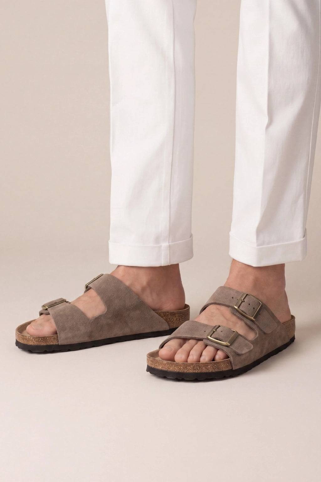 Giovanni Slides Beige